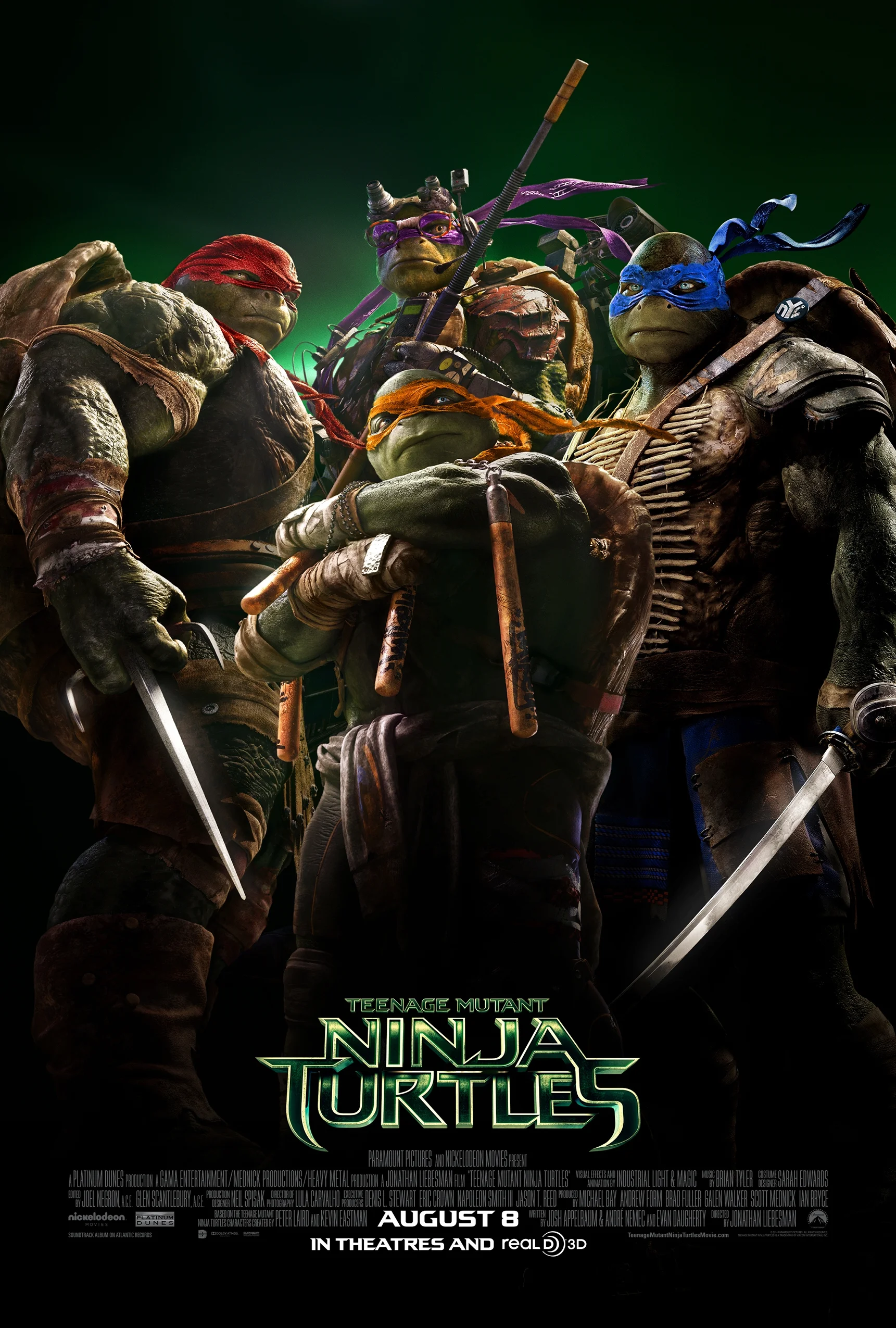 Review: Teenage Mutant Ninja Turtles (Spoilers)