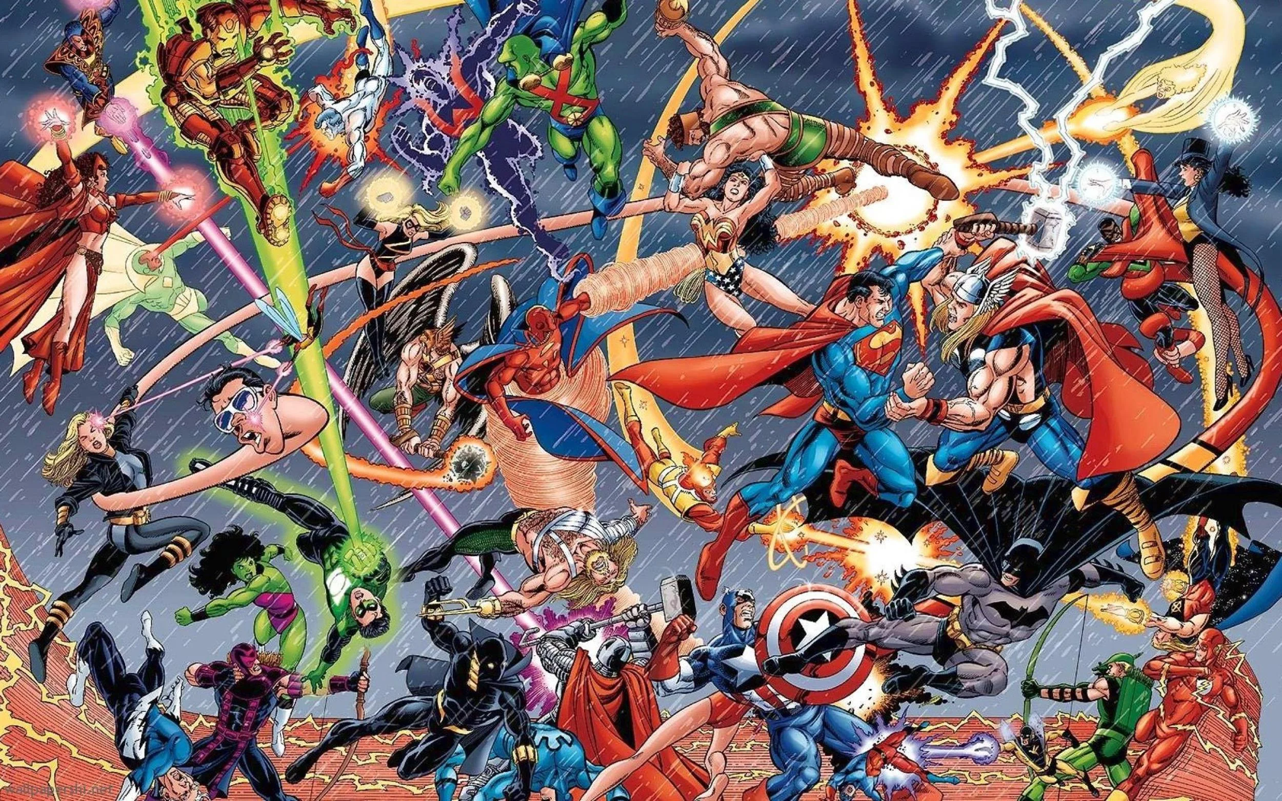 60 DC vs Marvel