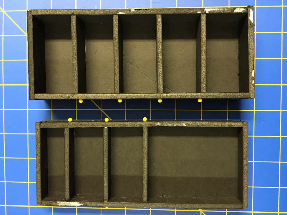 (box for the buildings and barrels)