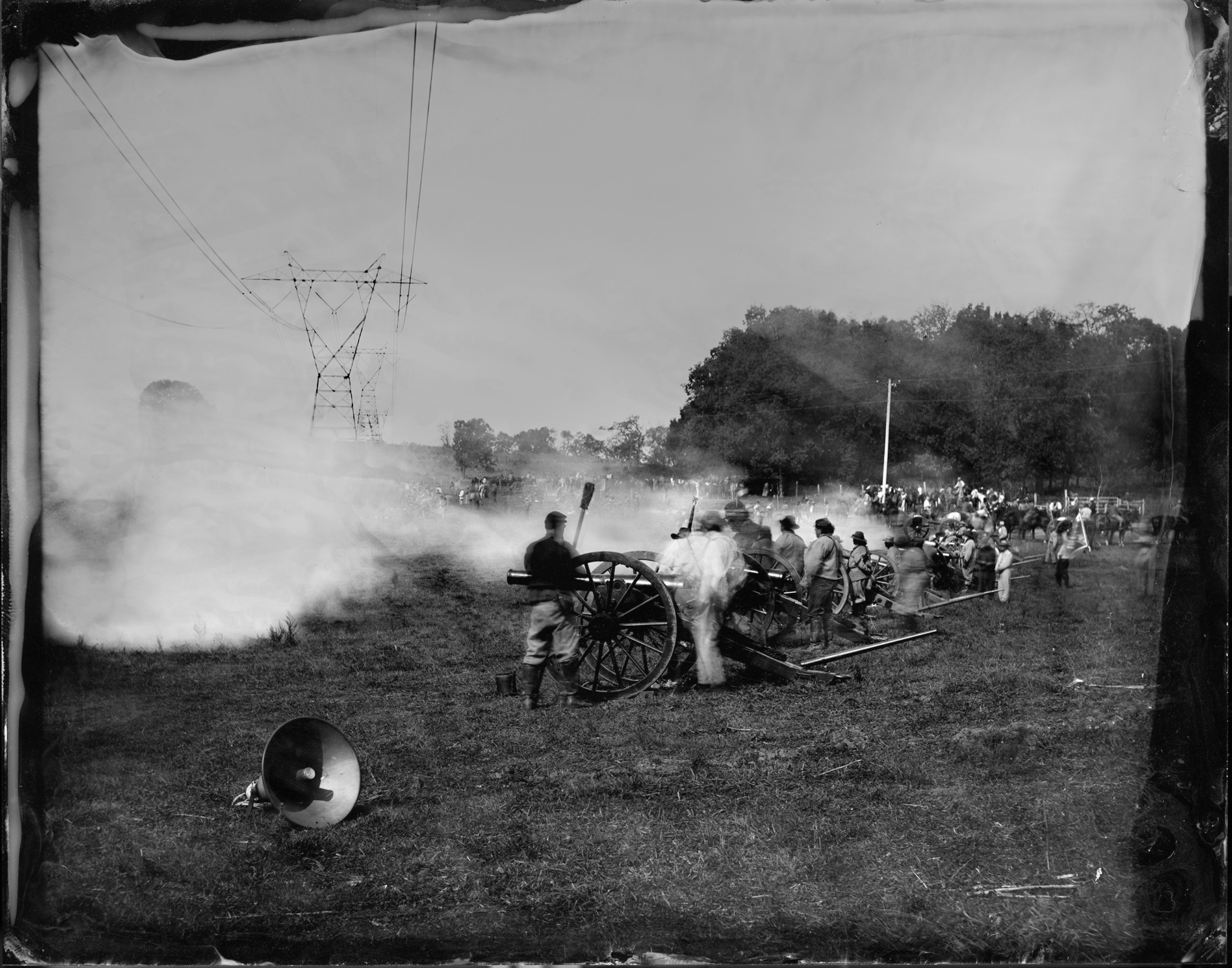  High Tension Wires and Speaker,&nbsp;Gettysburg, 2013 