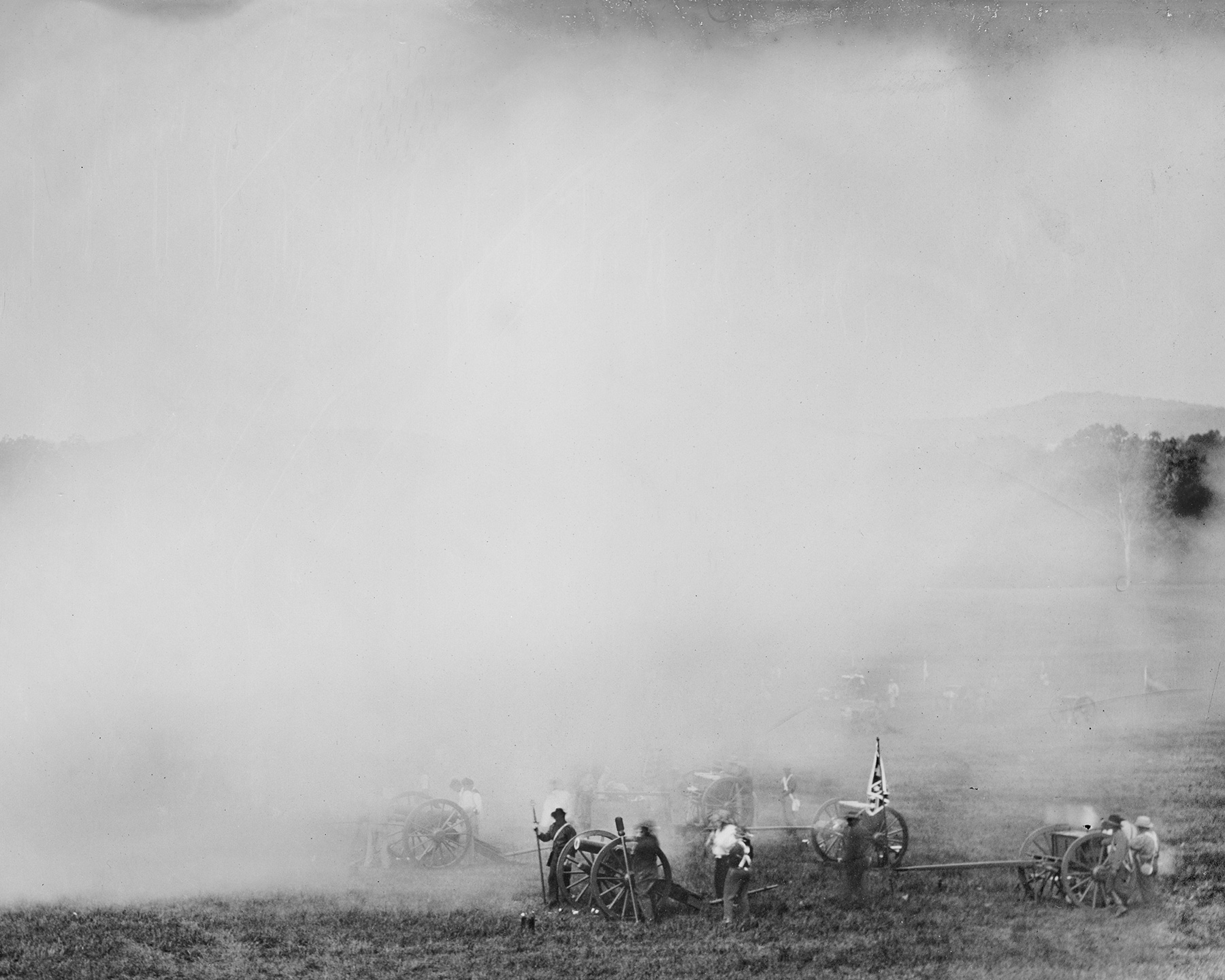  Artillery and Smoke,&nbsp;Gettysburg, 2011 