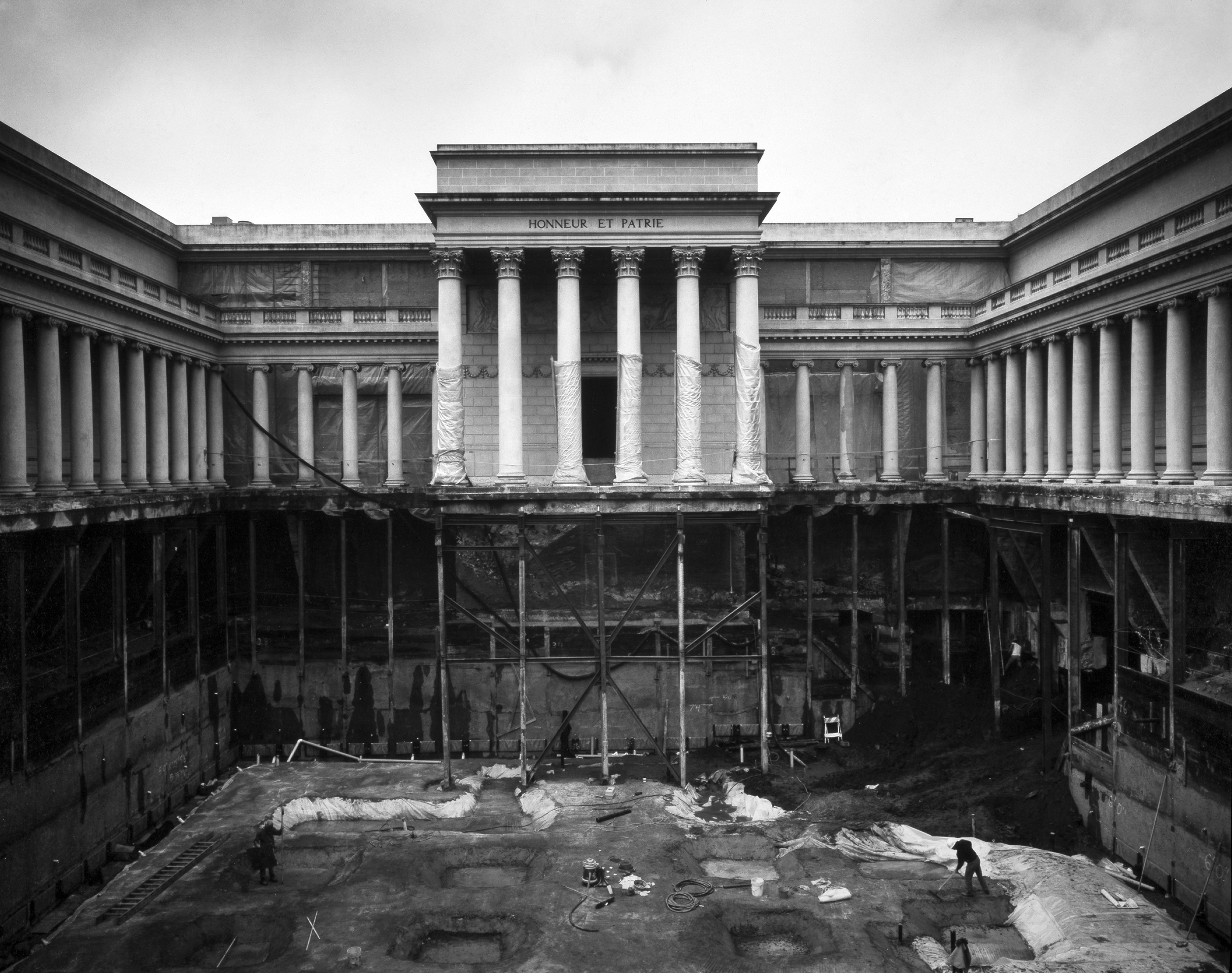  Museum With Excavated Courtyard, 1994 