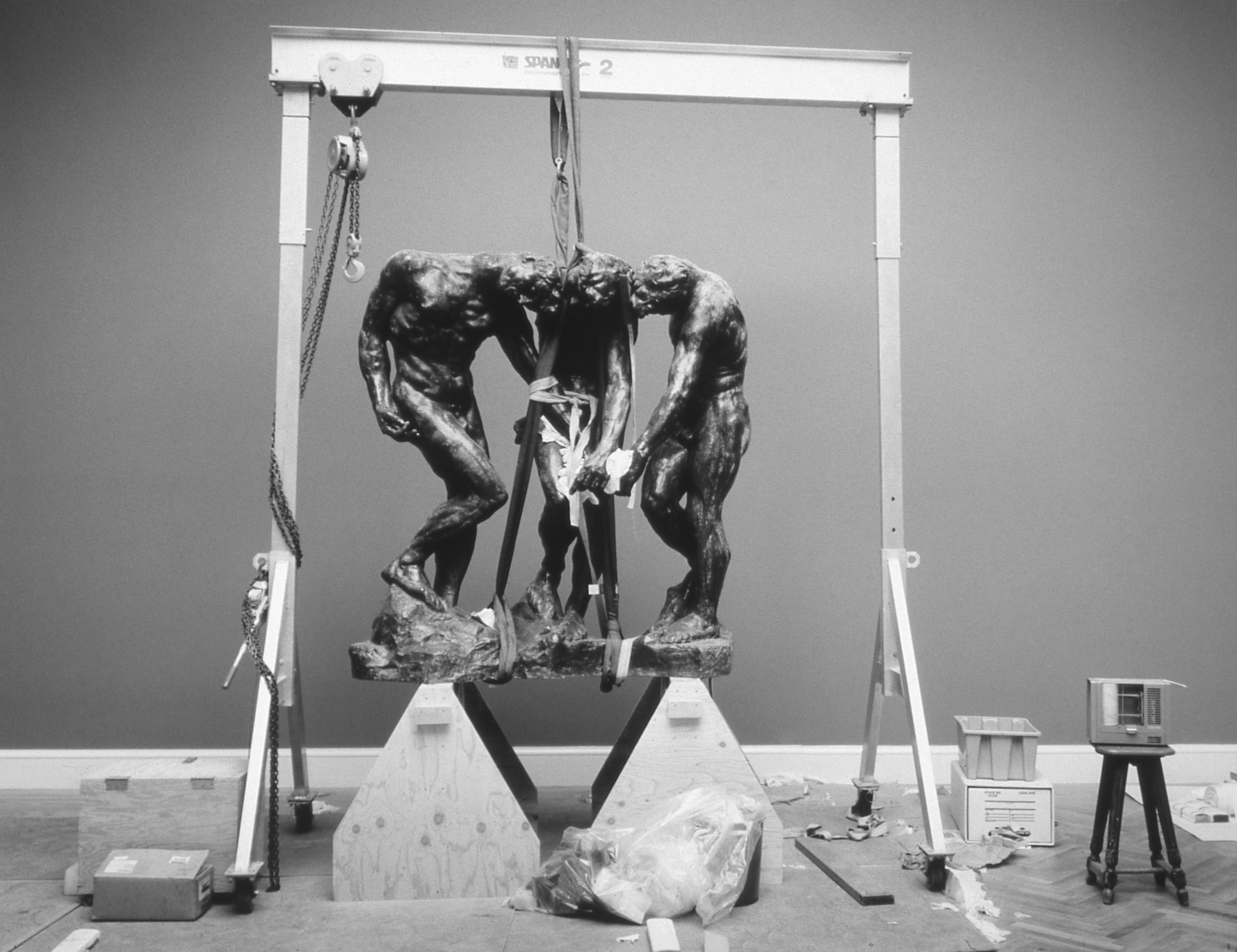  Hanging Sculpture, Rodin, 1995 