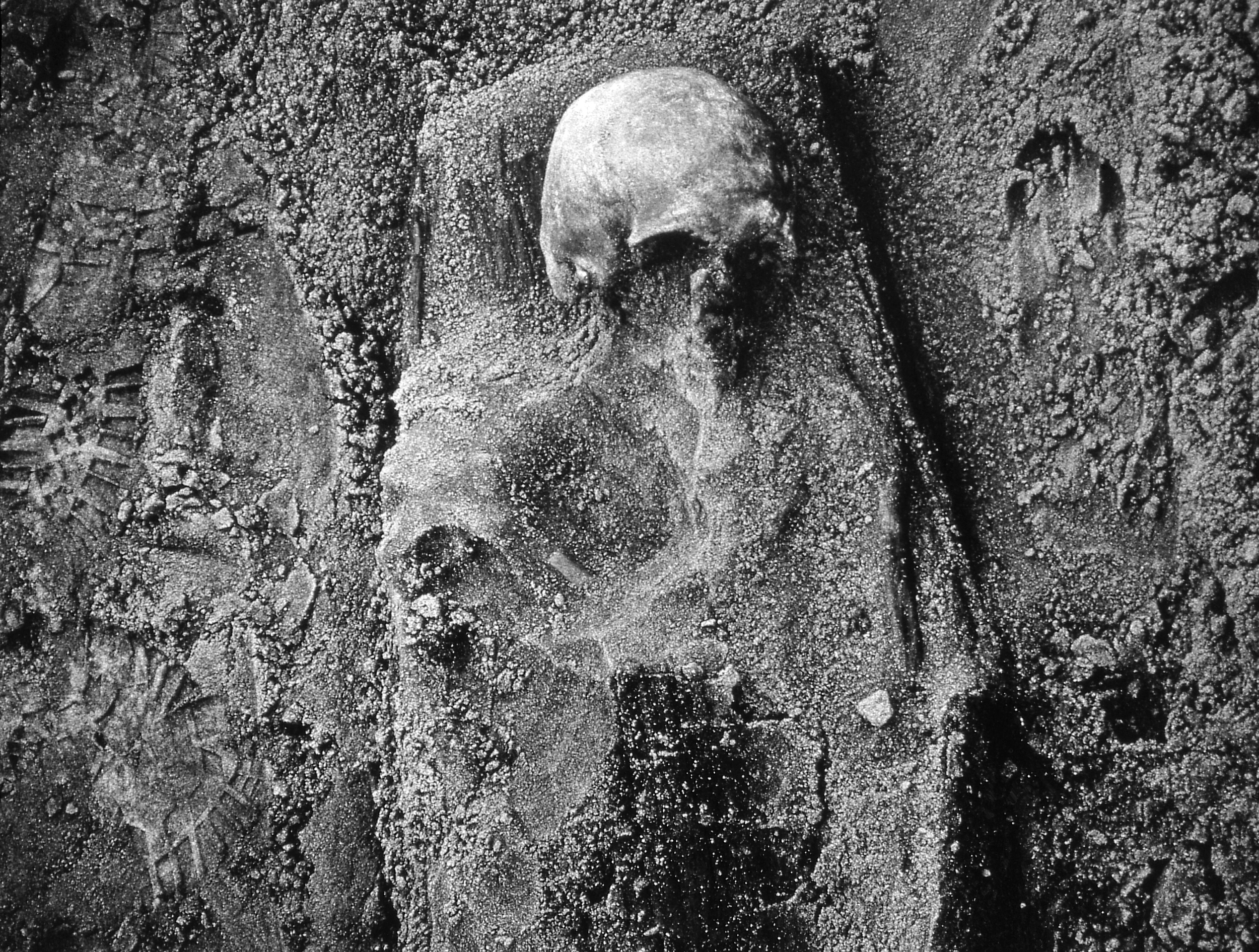  Skull With Footprints, 1994 