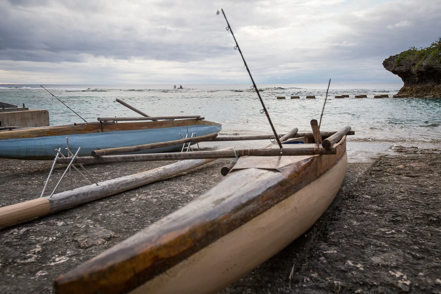 traditional canoes of Niue