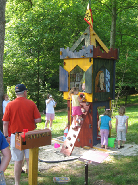 Rapunzel's Tower , 2008
View from Side
Cheekwood Museum of Art & Garden's HAPPILY EVER AFTER Exhibition