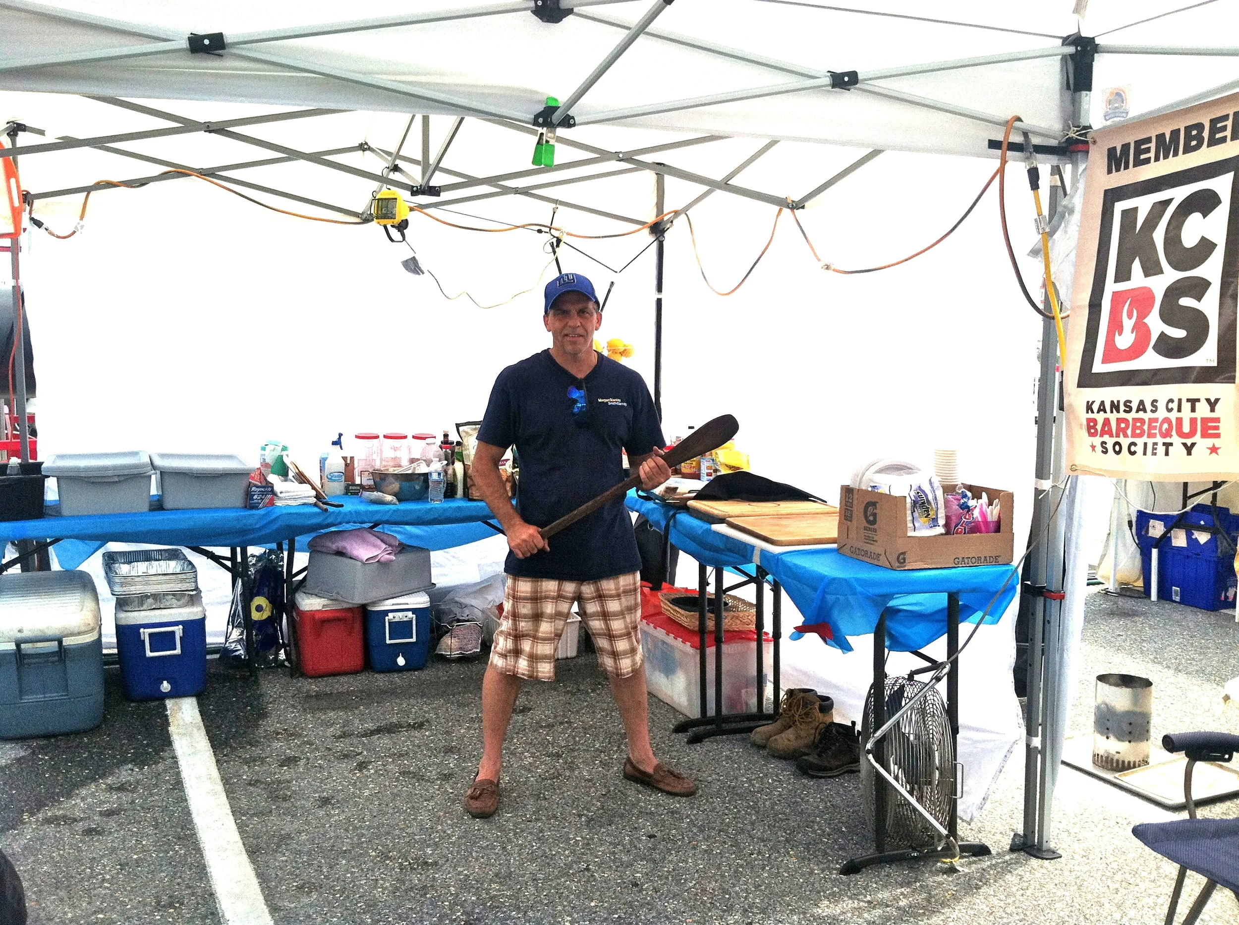 The Pit Master Ready for Action