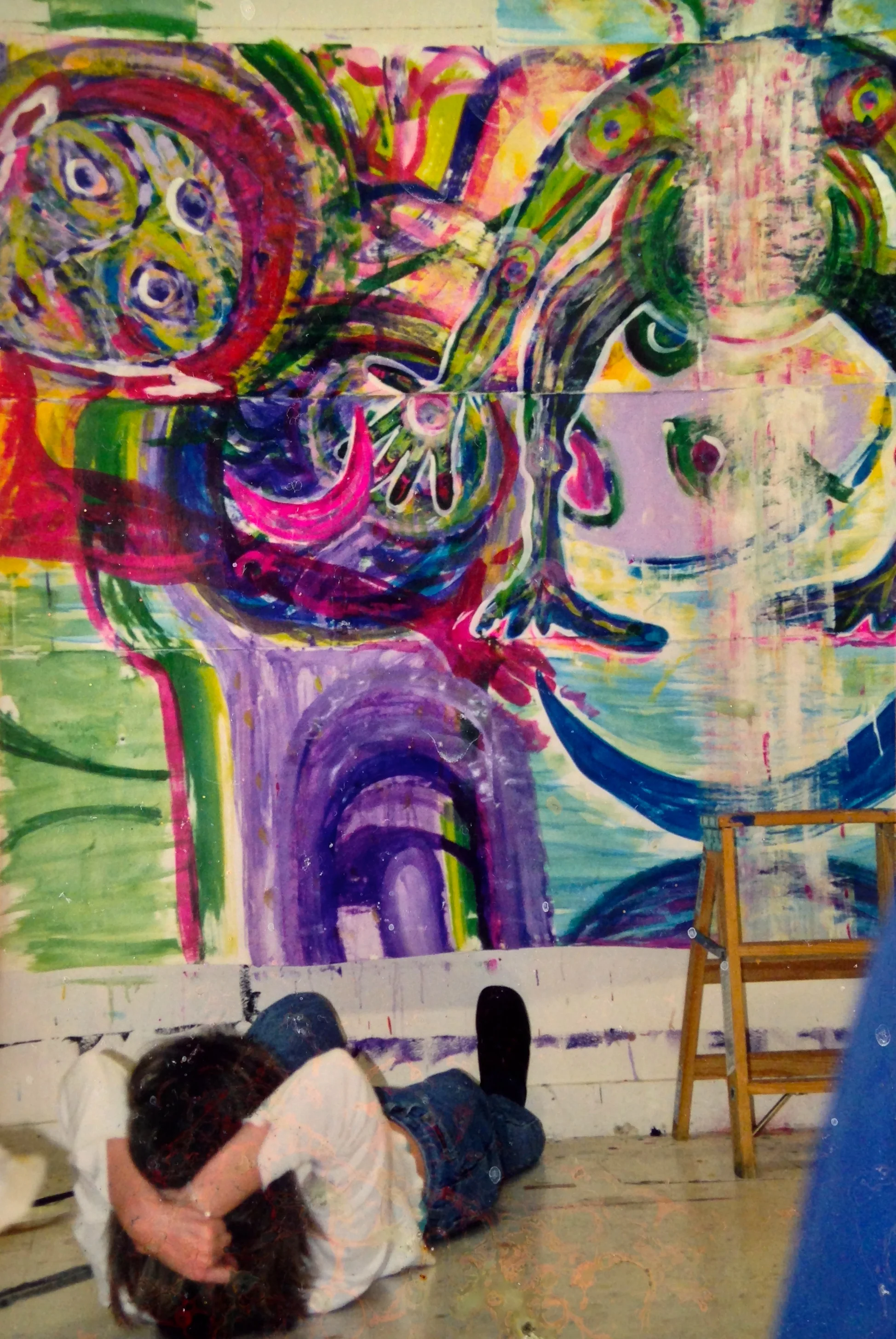 Sometimes the Source Paintings™ get really big when you Go FOR IT !!