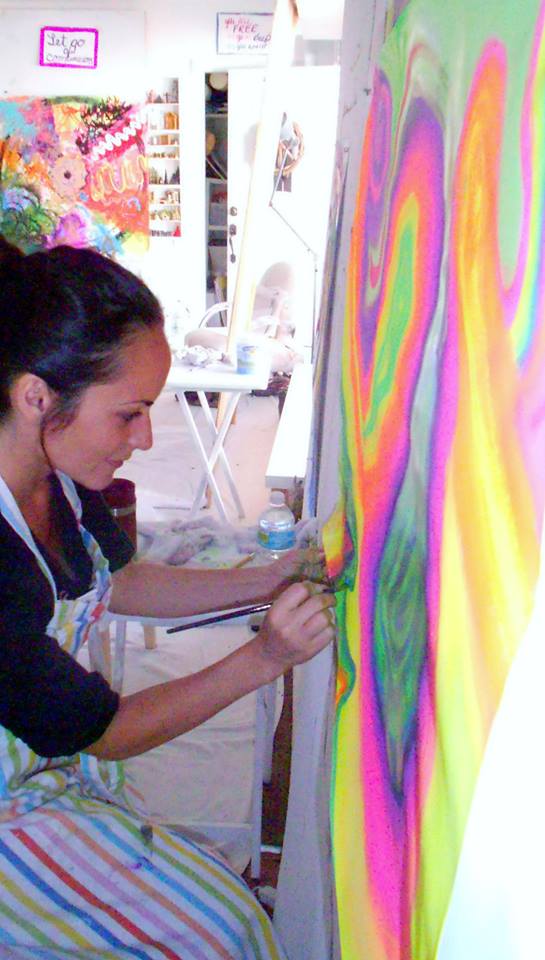 Going for it — with VIBRANT COLORS!!