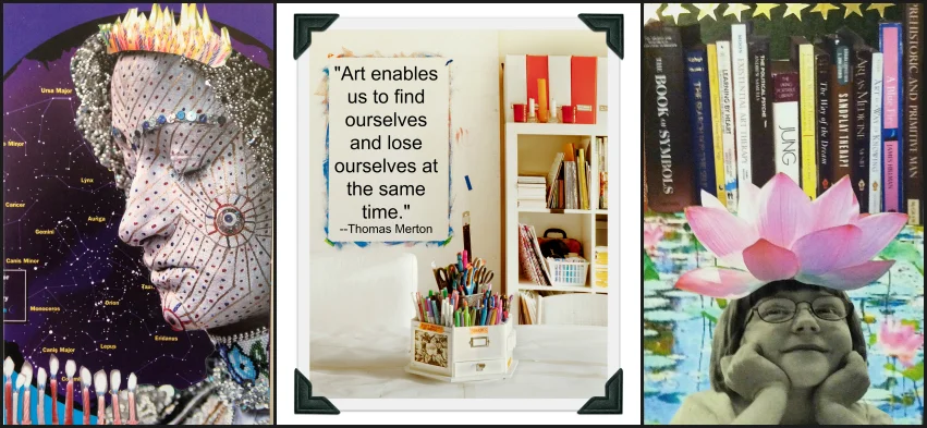 Full Day SoulCollage® + Art Journaling