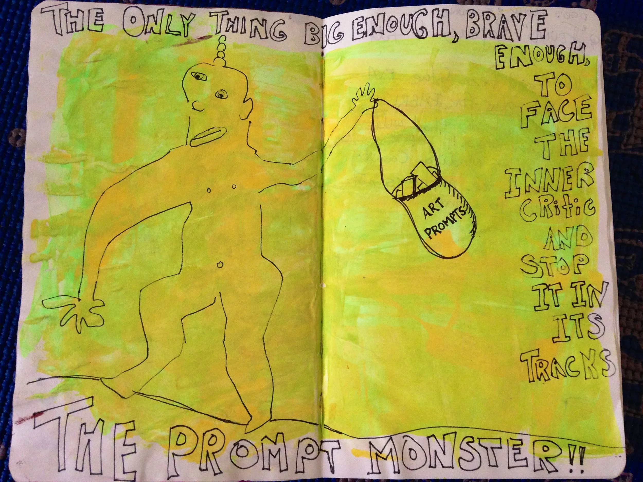 Don’t worry — there will be lots of prompts and stimulation of your imagination and your Creatirix guide , Elise Crohn (aka Prompt Monster!), will be with you every step of the way!