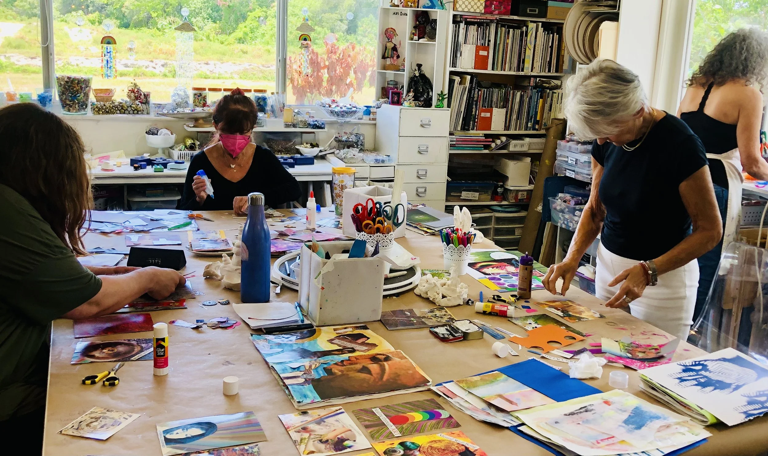 Soulful Sunday Afternoons  - Mixed Media Art Journaling + Open Studio for Intuitive Painting