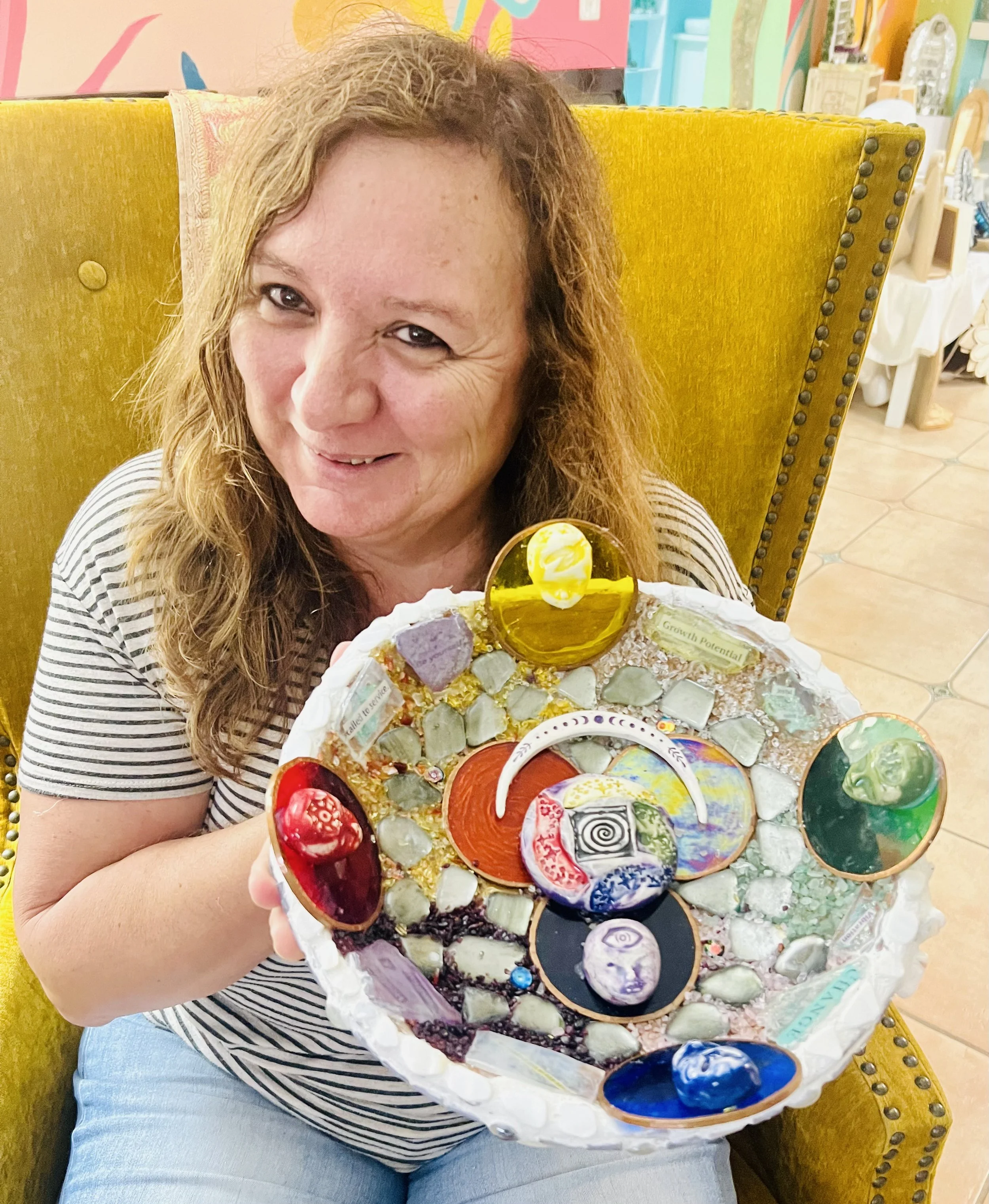 Crafting for Calm ~ Wednesday Mosaic Open Studios