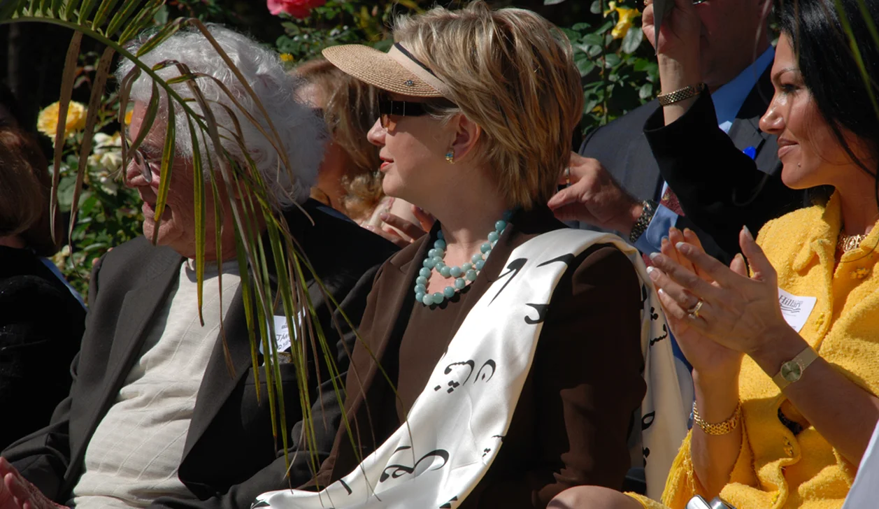 Shahla Dorriz Haute Couture hillary clinton