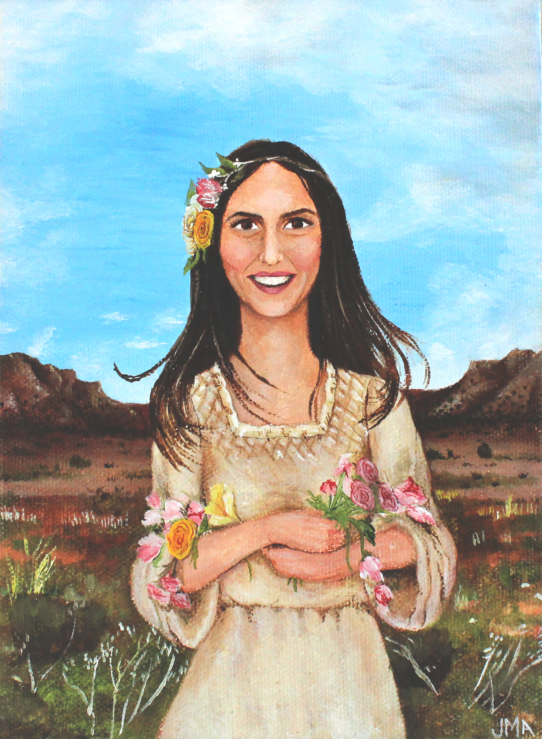 Yasmine the Flower Lady