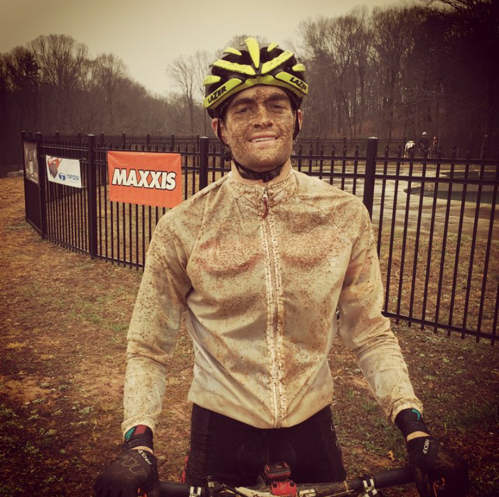 Yours truly: "I shouldn't of gotten out of bed this morning and I'm probably selling all my bikes" That is a forced smile.