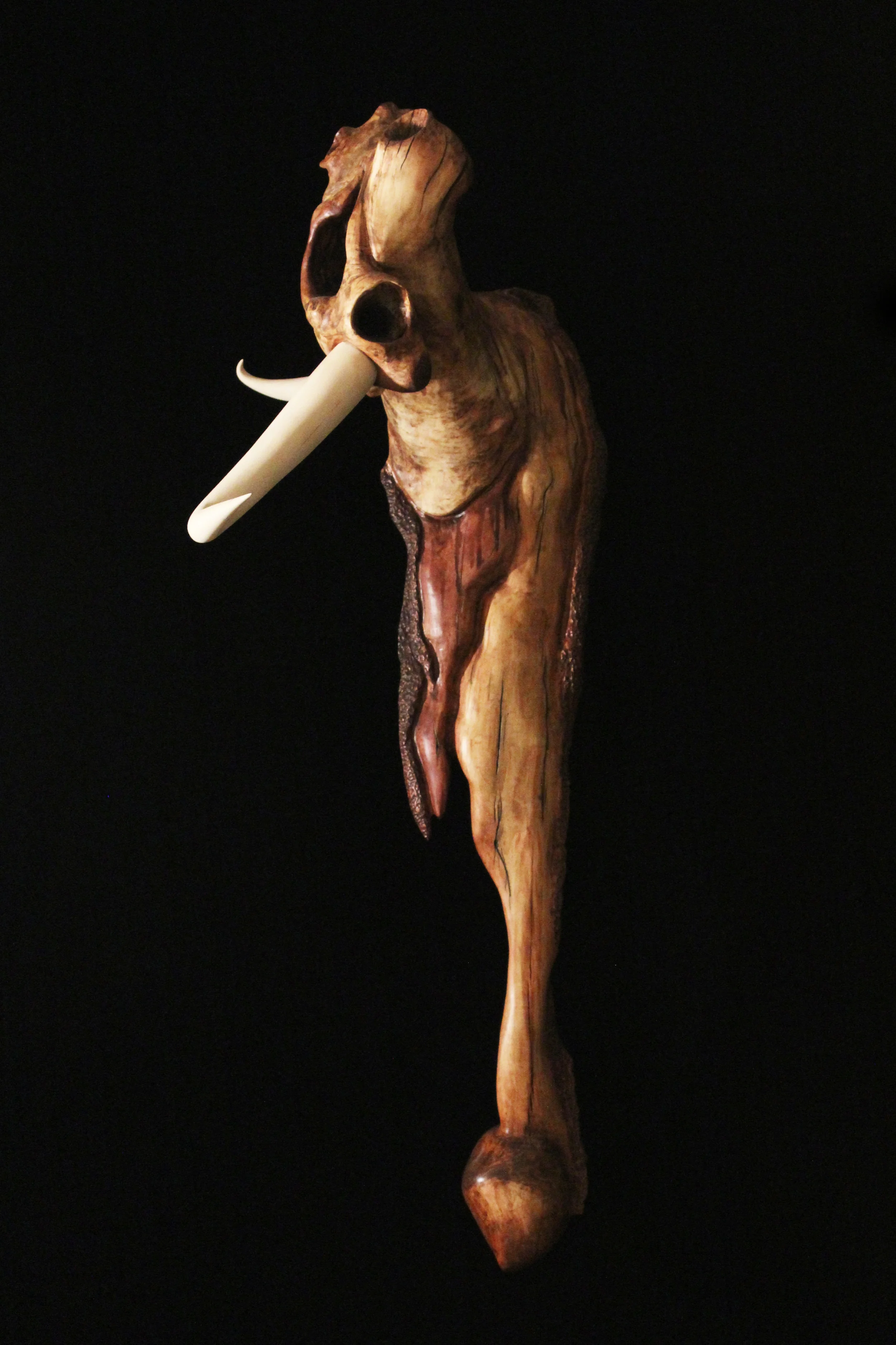 Residual, 2012. 38” x 14” x 16”. Basswood, Box Elder. Available, contact for price.