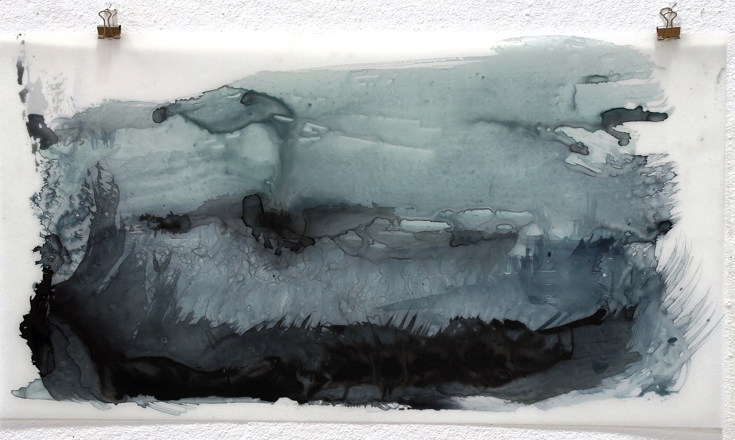 Ink on transparency 15"x22"