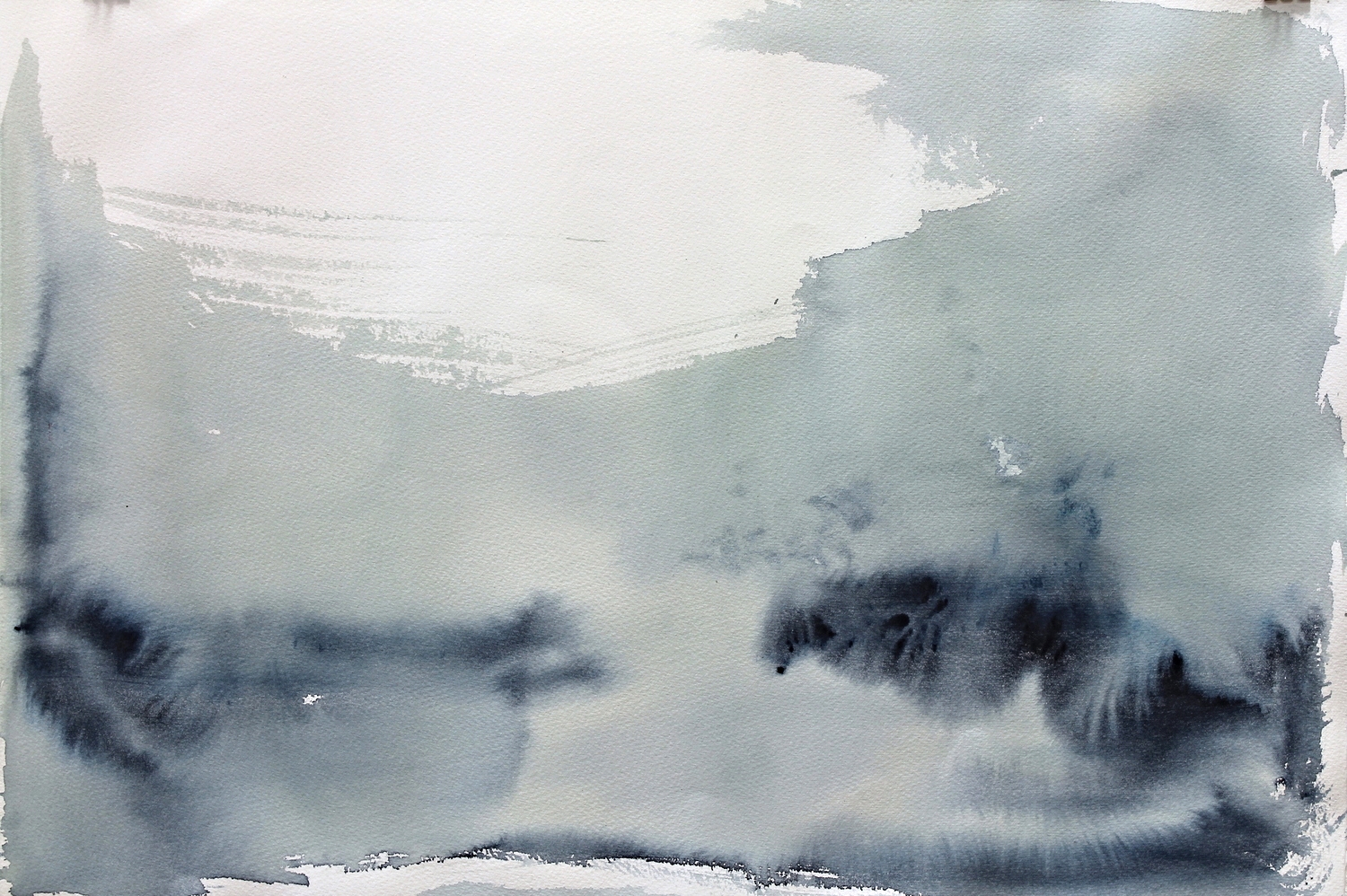 Watercolor on paper 15"x22"