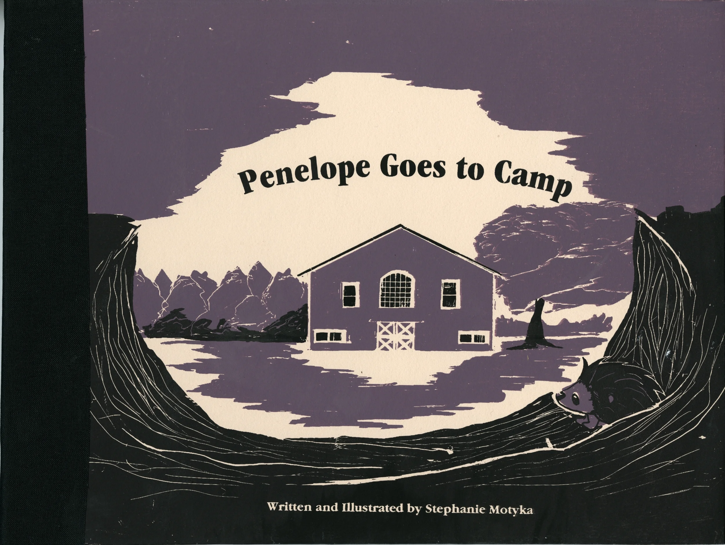 Screen printed Children's Book 12"x15"
