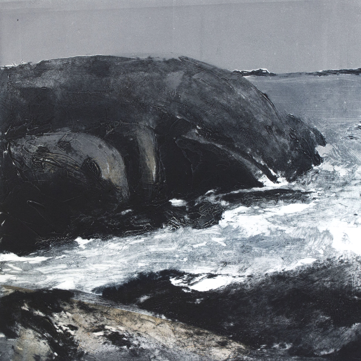 Deer Isle, ME I series, 2015 Carborundum | 1000 16"x16"