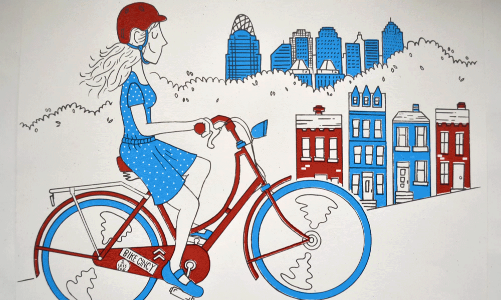 2016 Crank Up Cincy screen print
