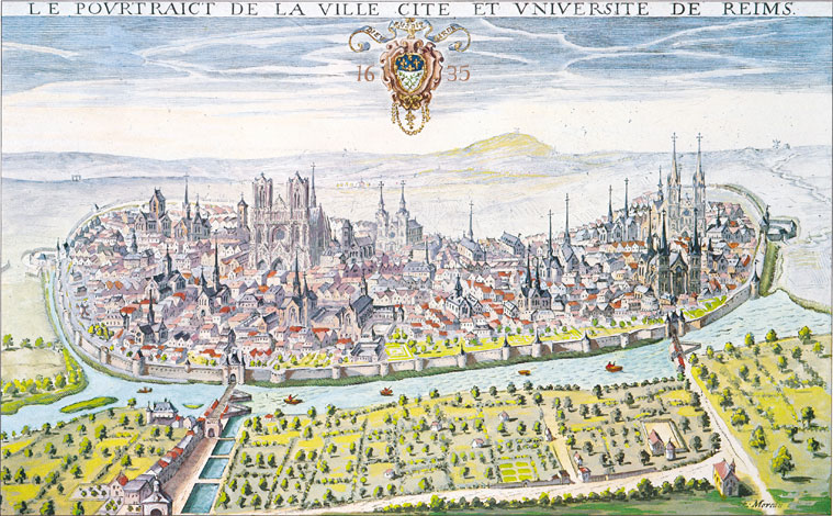Blason comte de Champagne et carte!