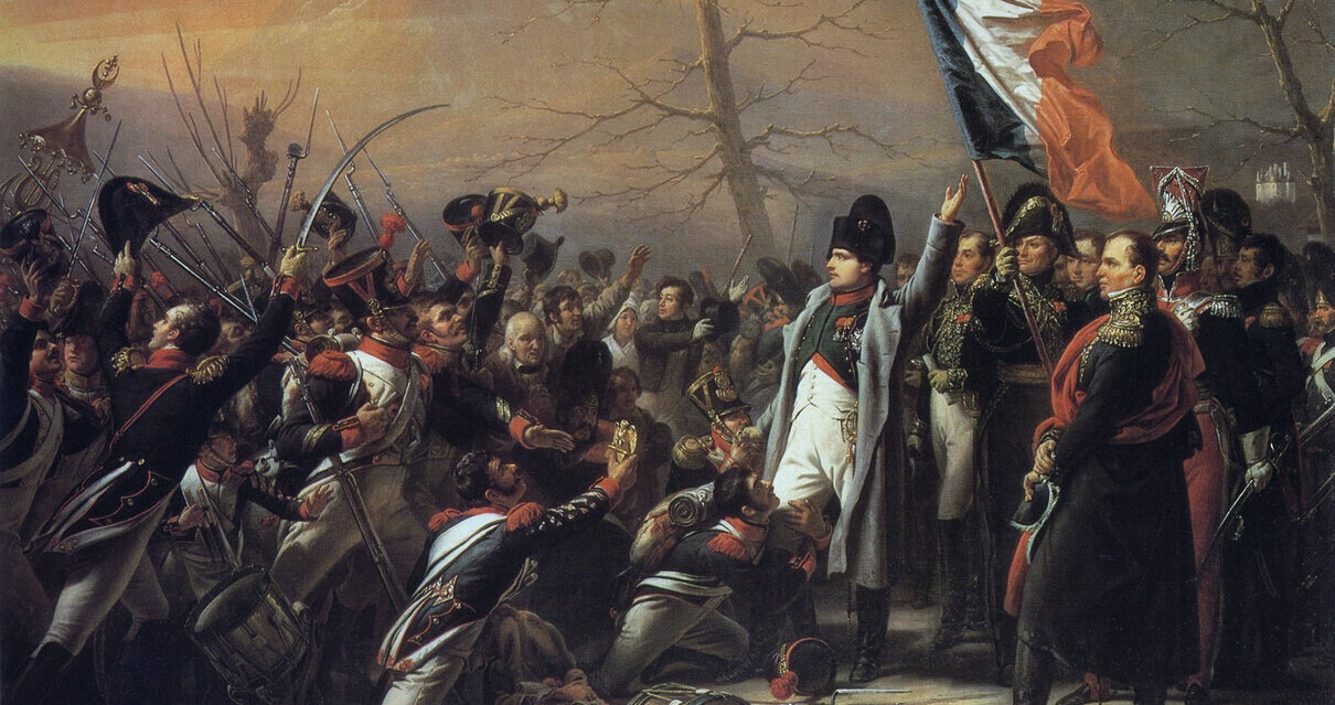 Napoleon sabrerade - aldrig!