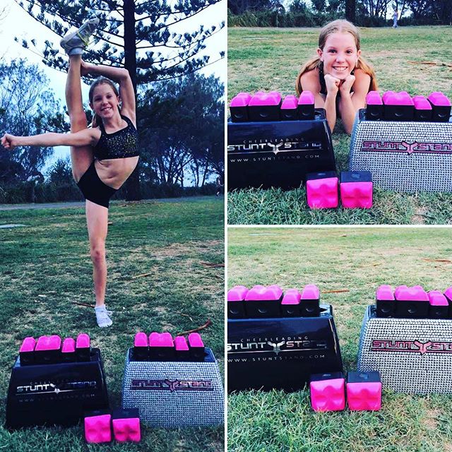 MEGA EXCITING NEWS!!!!!!! The perfect gift for your cheerleader this Christmas!!!!! Our Mega Dad... Steve Harper now has the EXCLUSIVE RIGHTS for Australia and Asia to sell the all AMAZING STUNT STANDS!!! Order yours now through Orders@stuntstand.com or call Steve on 0405315135!!! They can be picked up from Miami or Burleigh between 9am-5pm and are available from tomorrow (Thursday) morning!!!! Whoop whoop!!!!!