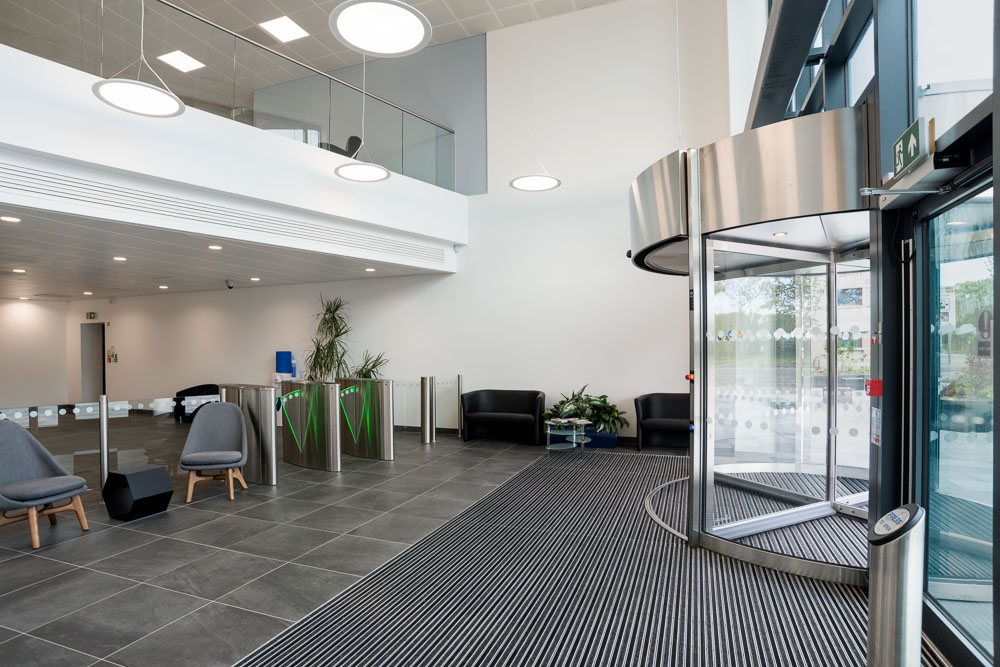 Reception area