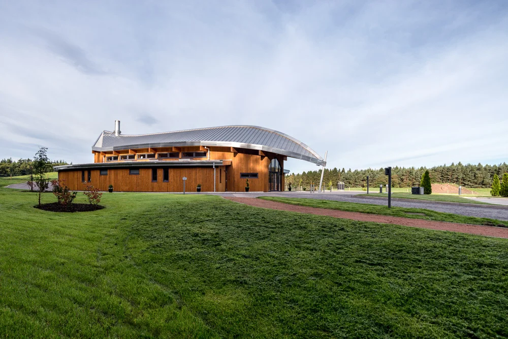 Baldarroch Crematorium photographed for WCP Architects by N Hastie, 2016