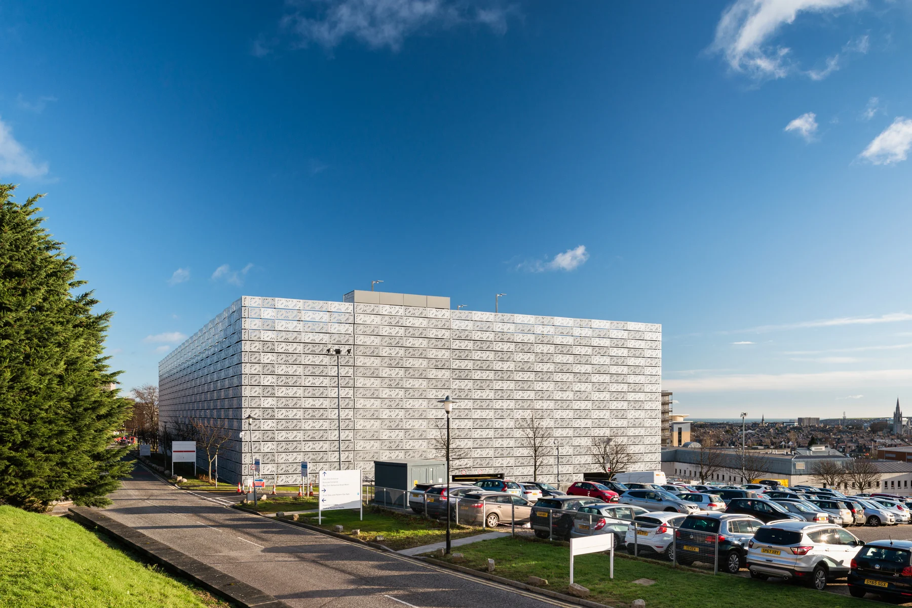 MSCP at Aberdeen Royal Infirmary | JM Architects | Aberdeen, Scotland