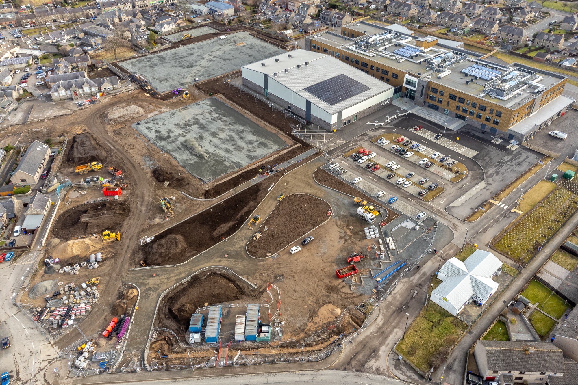 Inverurie High School Demolition