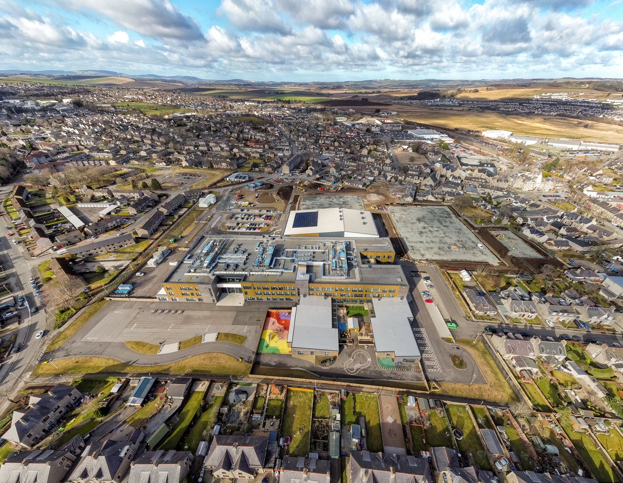 Inverurie High School Demolition