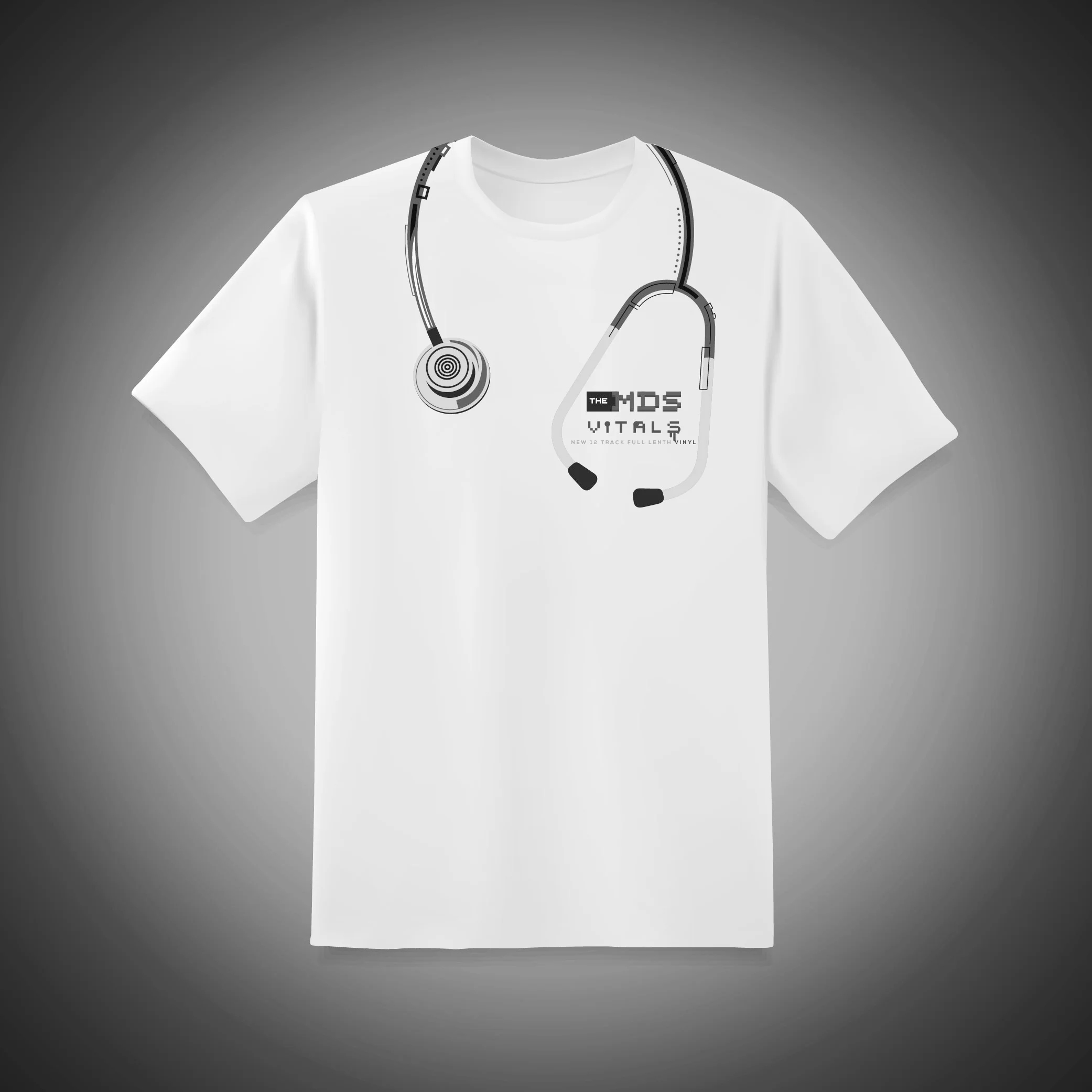 "The MD" on Black or White Unisex