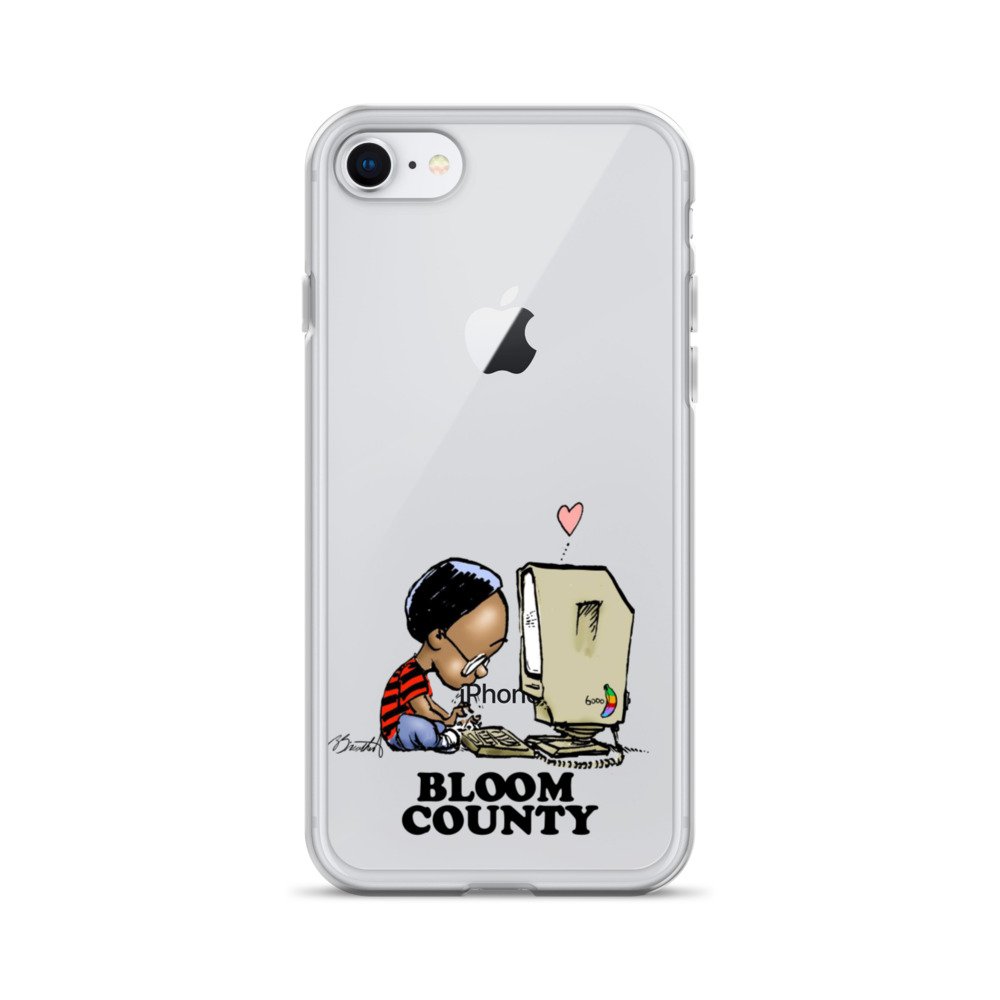 Oliver & His Banana iPhone Case — Berkeley Breathed - Bloom County