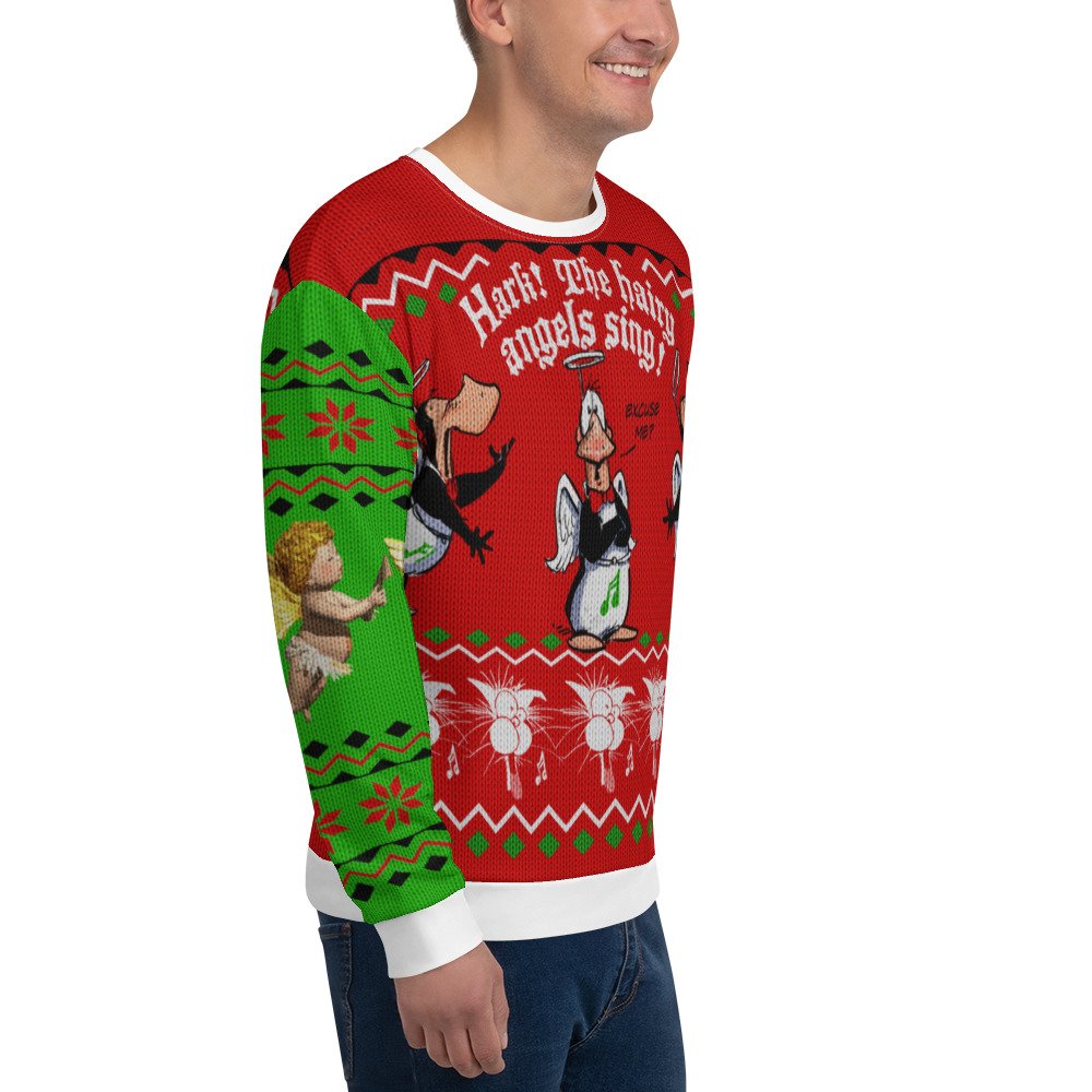 solide Classificatie stroom Ugly Christmas Sweatshirt - Opus — Berkeley Breathed - Bloom County