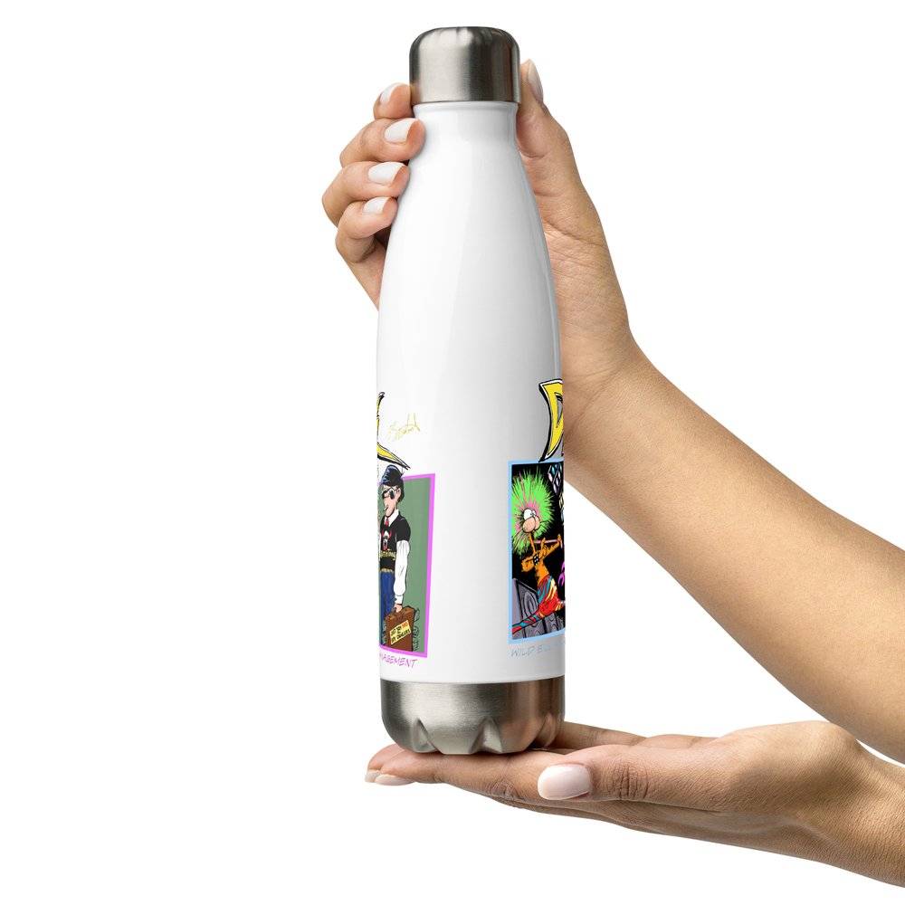 Starship Stainless Steel Water Bottle — Berkeley Breathed - Bloom County