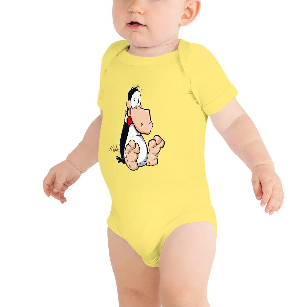 Plopped Opus Baby Onesie