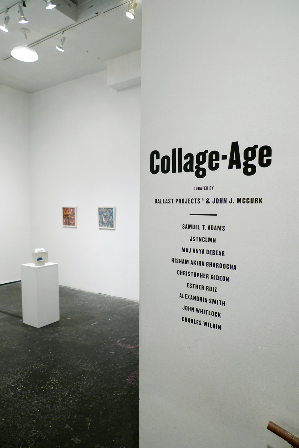 Collage-age-ballast-projects, curated by Adam G. Mignanelli