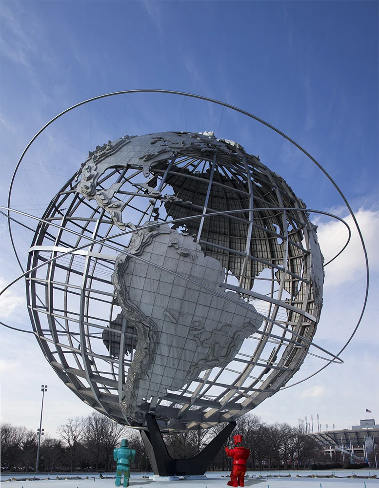 Rock 'em Sock 'ems at the Unisphere