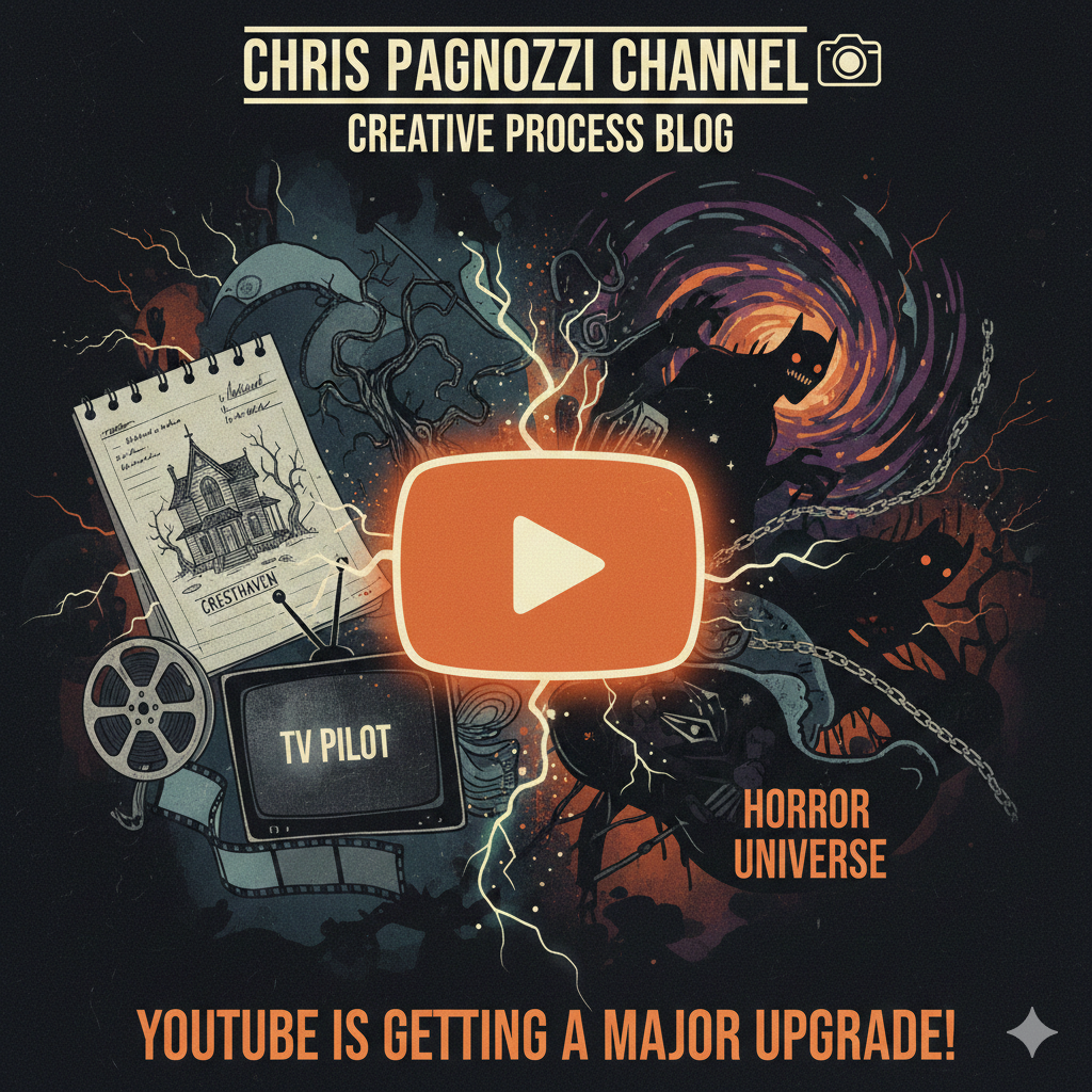 🚀 The Launchpad: My Creative Process Blog &amp; A YouTube Commitment!