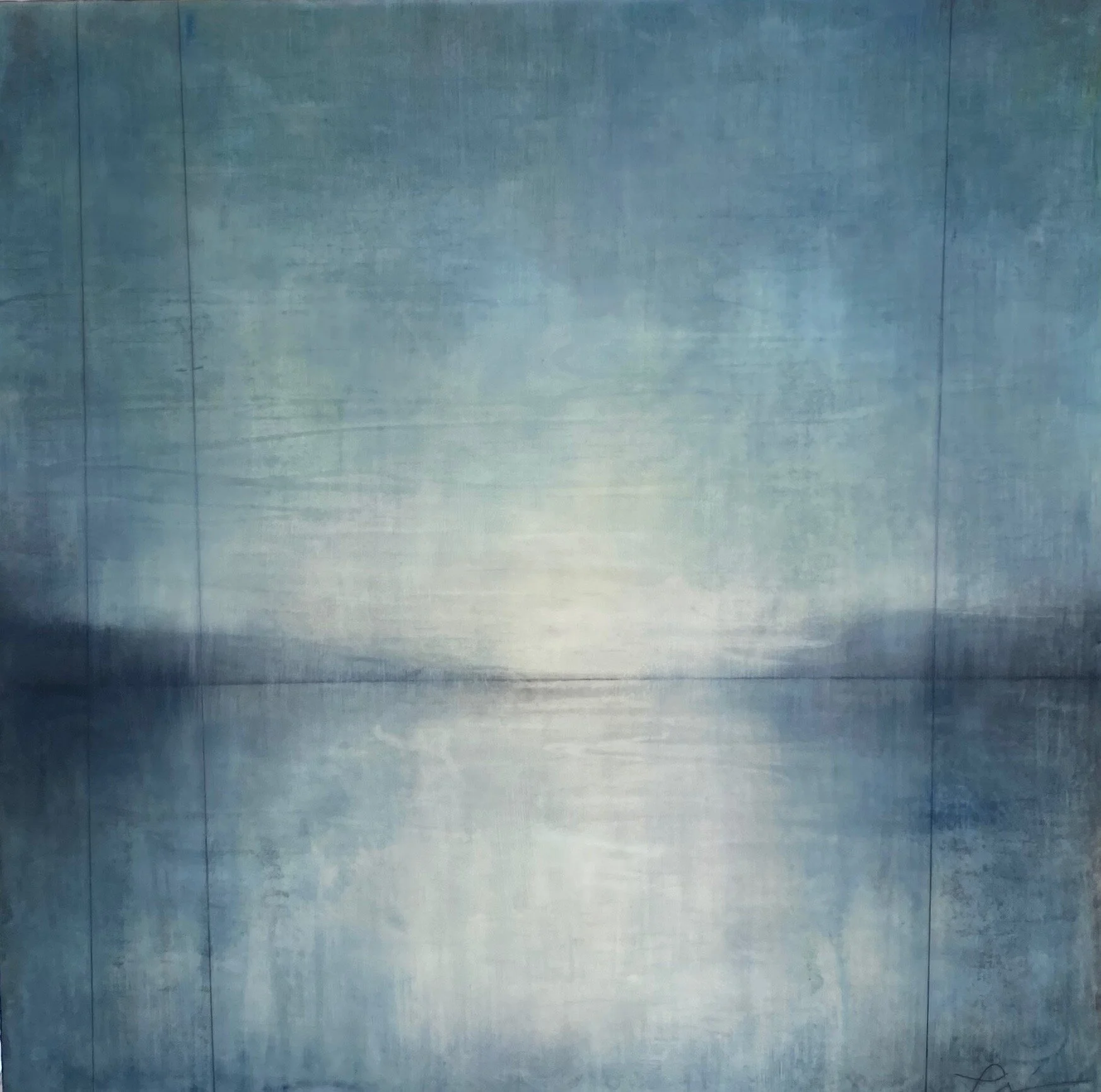 wistful indigo 18" x 18"