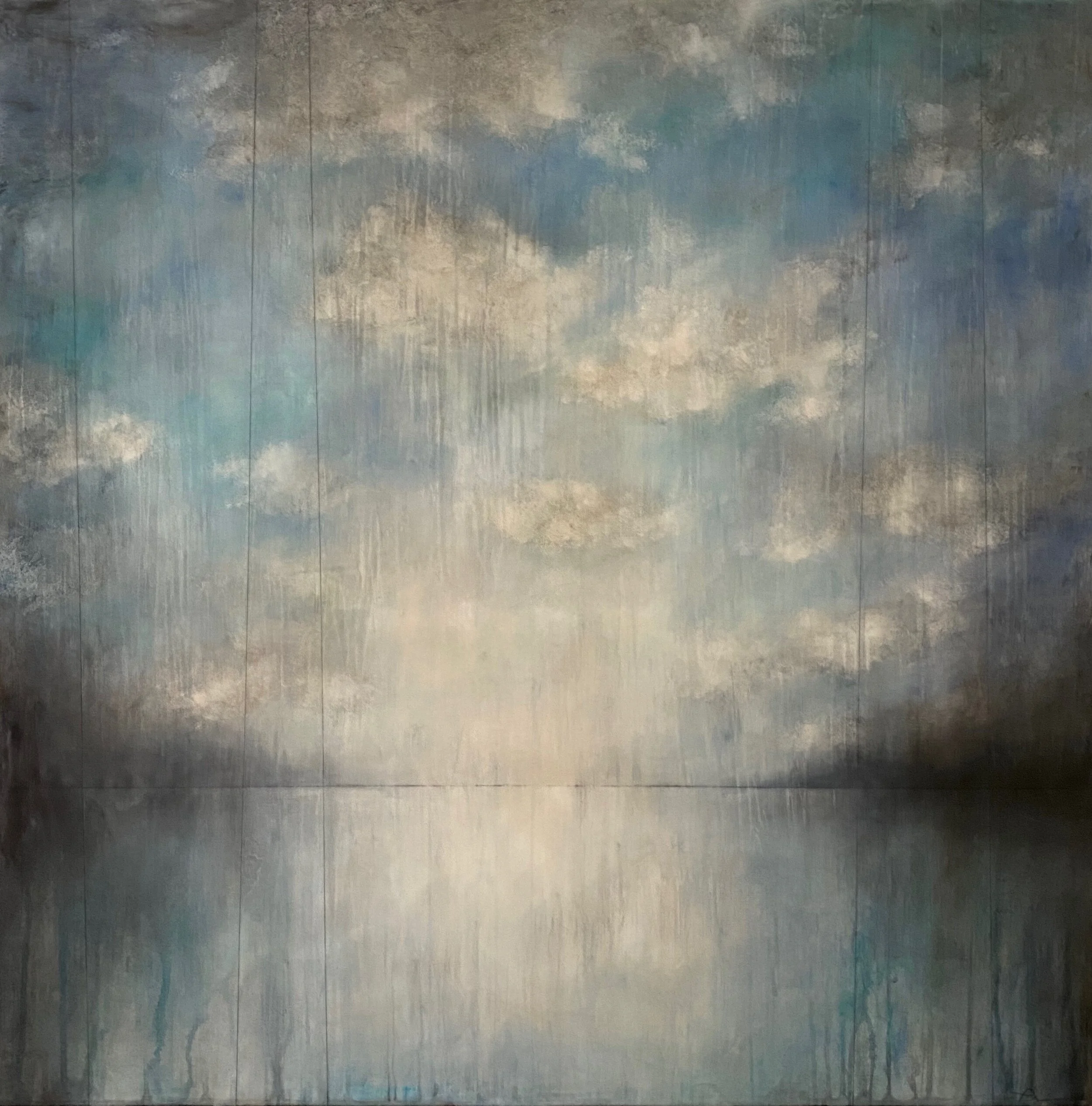 salish hymn 36" x 36"