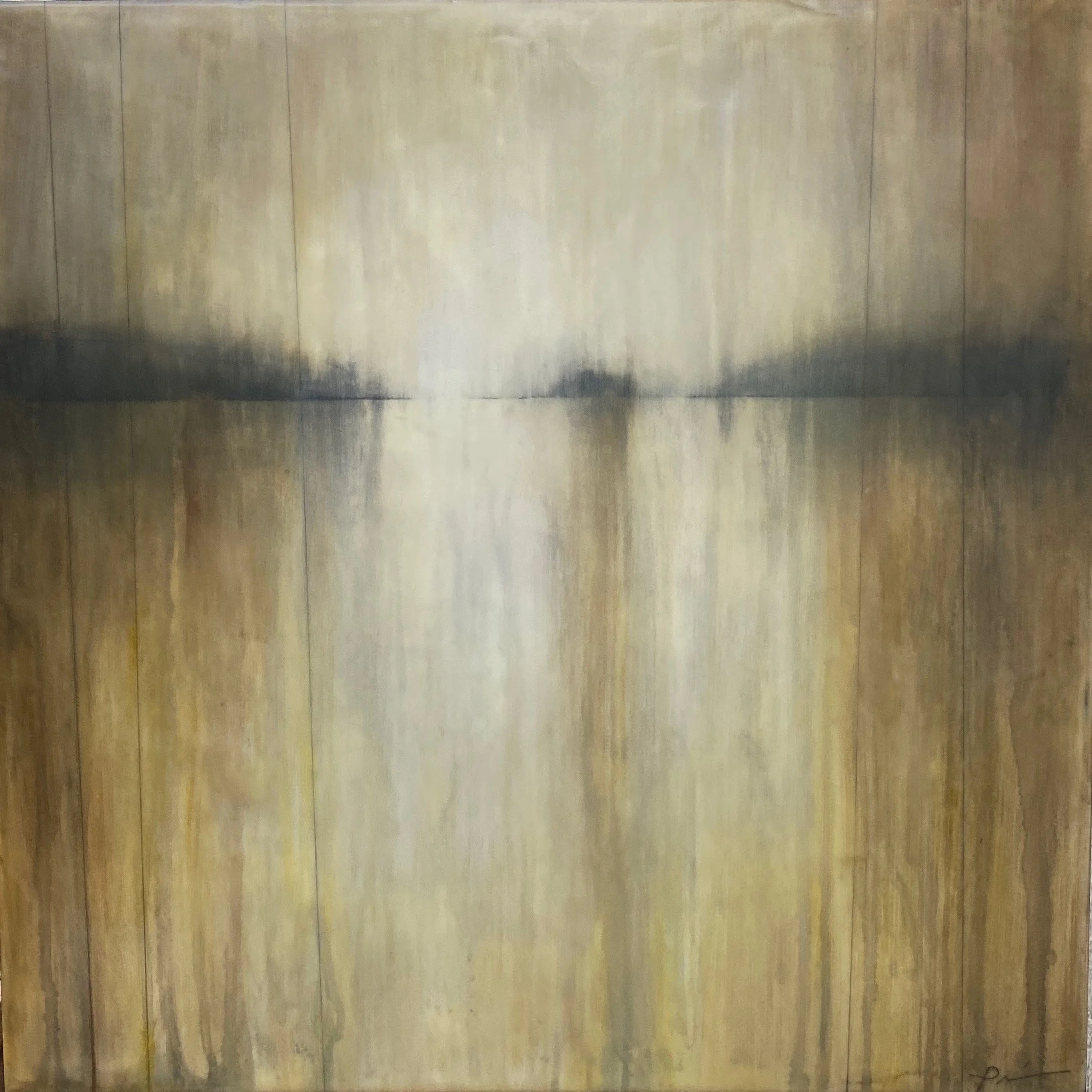 "Dijon Reflection" 24" x 24"