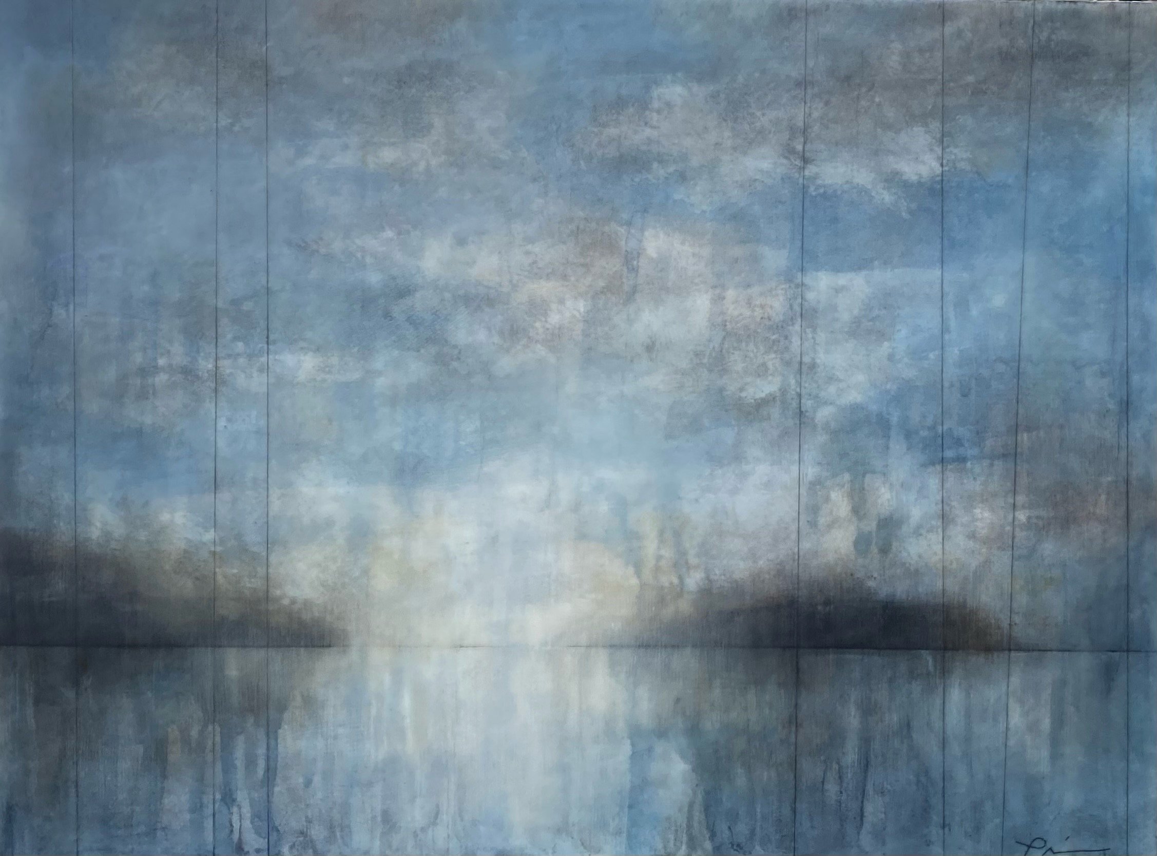 "ultramarine wash" 18" x 24"