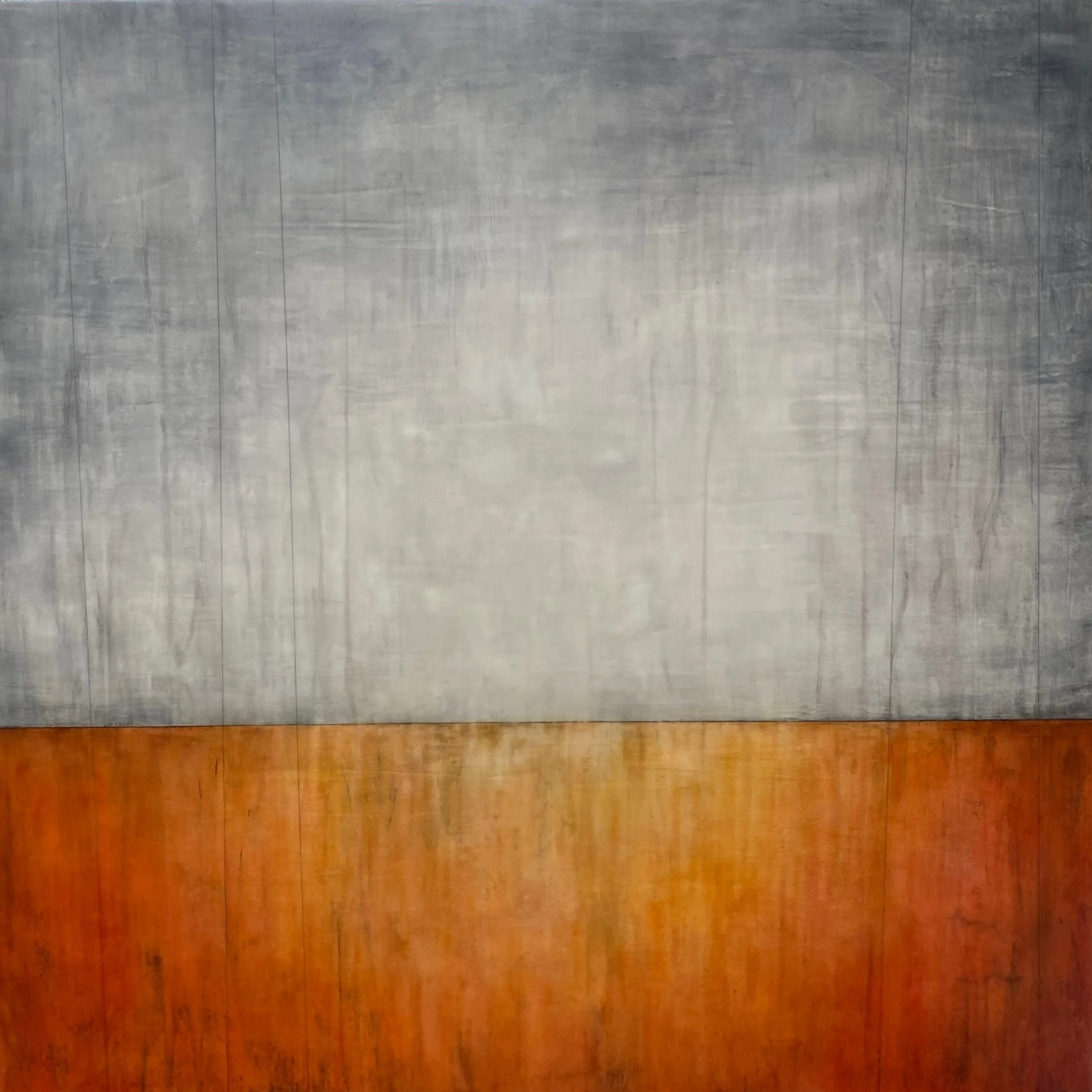 "Hesperidium Horizon" 48" x 48"