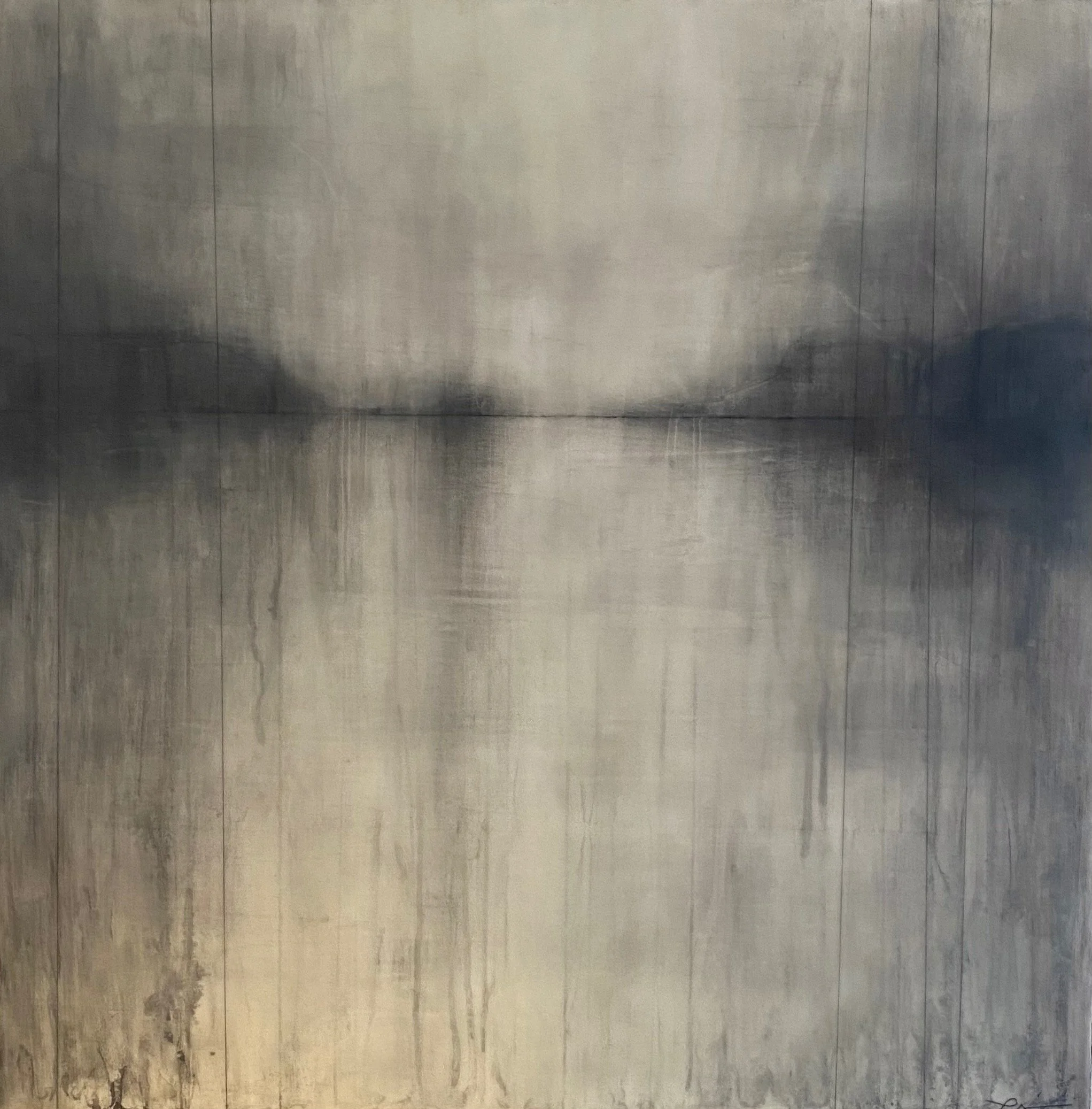 "Salish Sepia" 30" x 30"