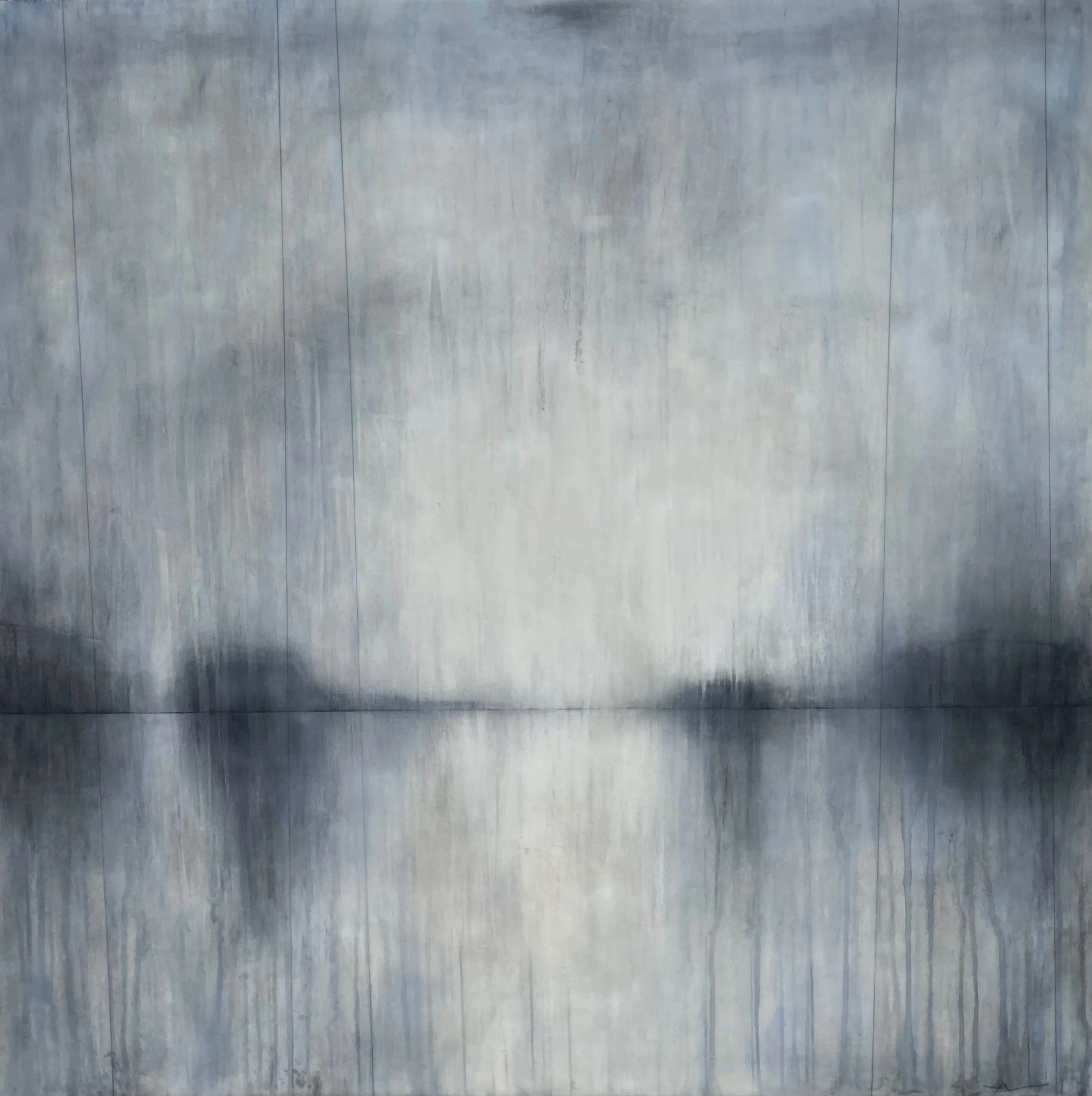 " Salish Drift" 40" x 40"