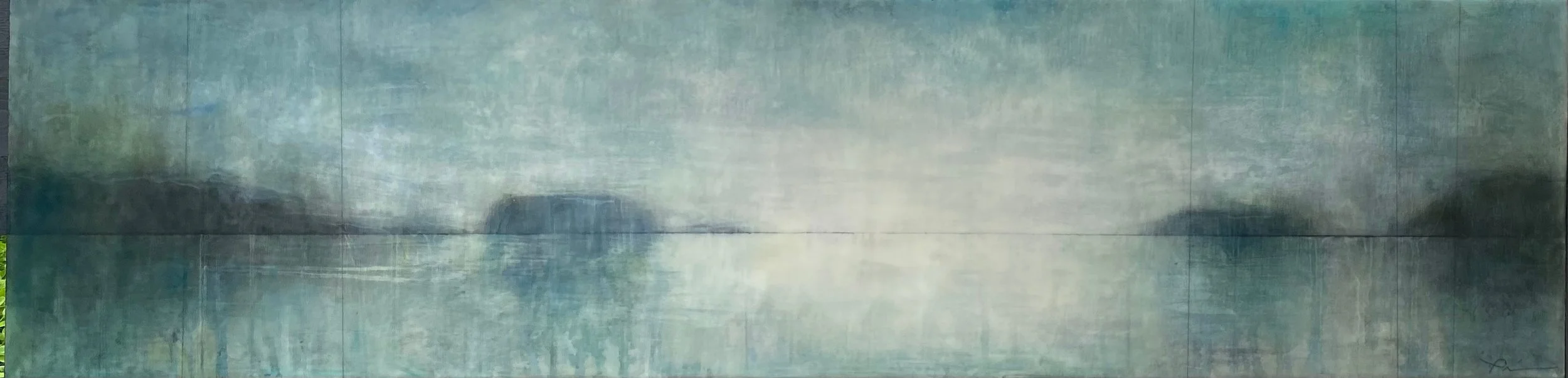 "Sage Reflection" 12" x 48"